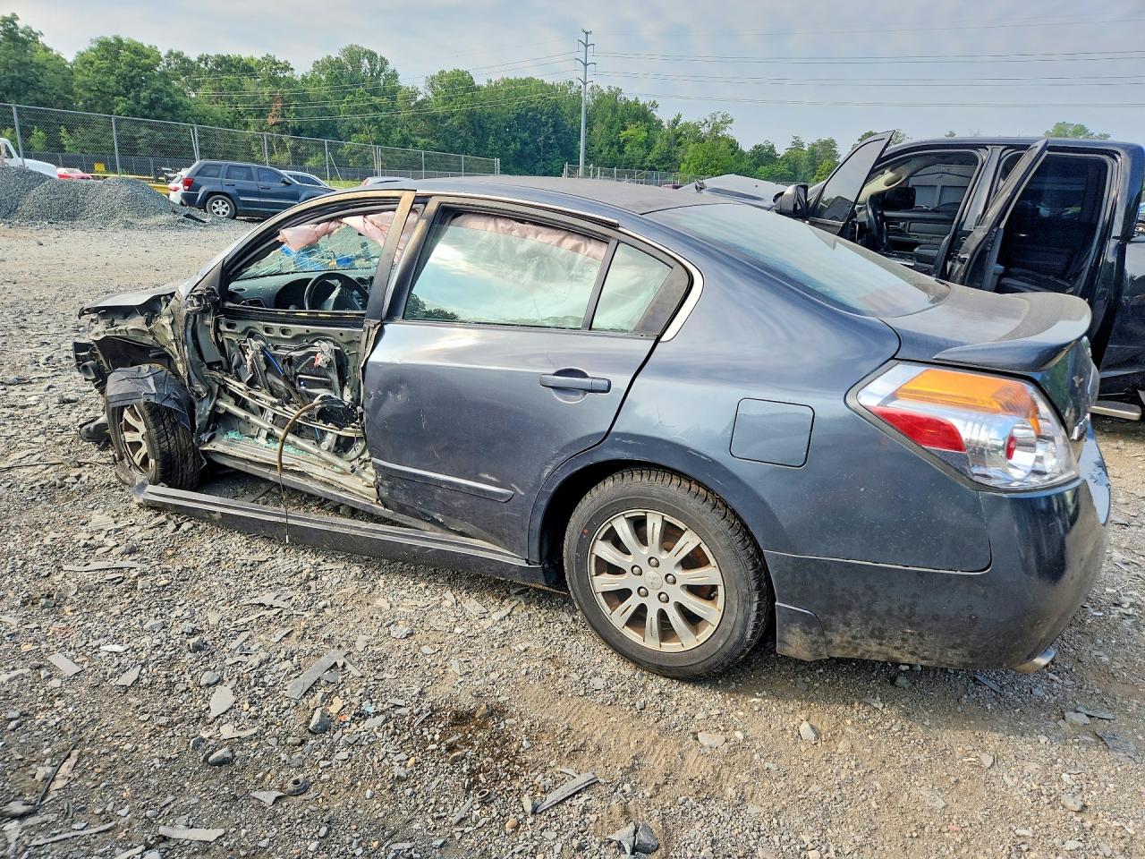 2012 Nissan Altima Sr Серый vin: 1N4BL2AP3CC196936