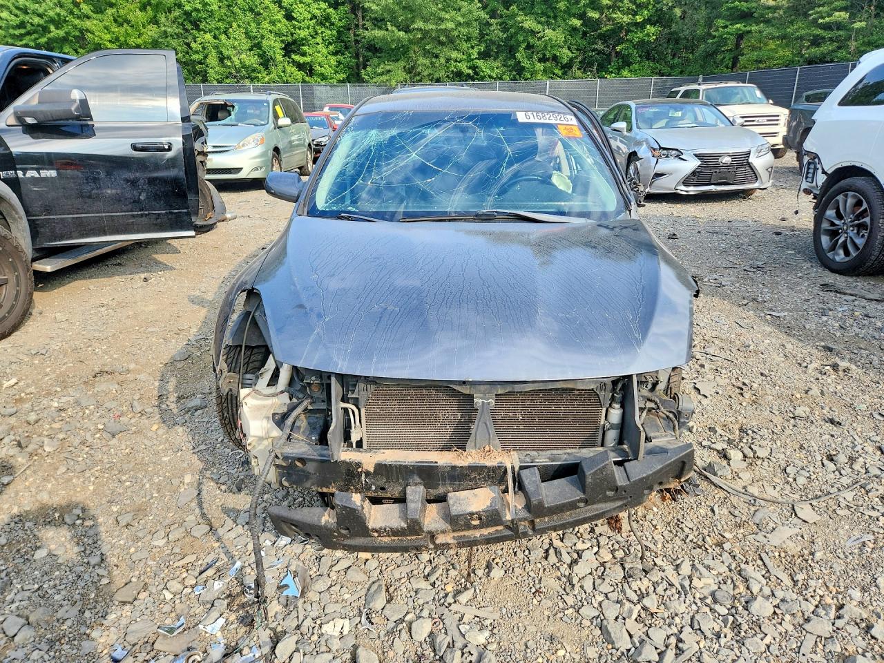 2012 Nissan Altima Sr Серый vin: 1N4BL2AP3CC196936