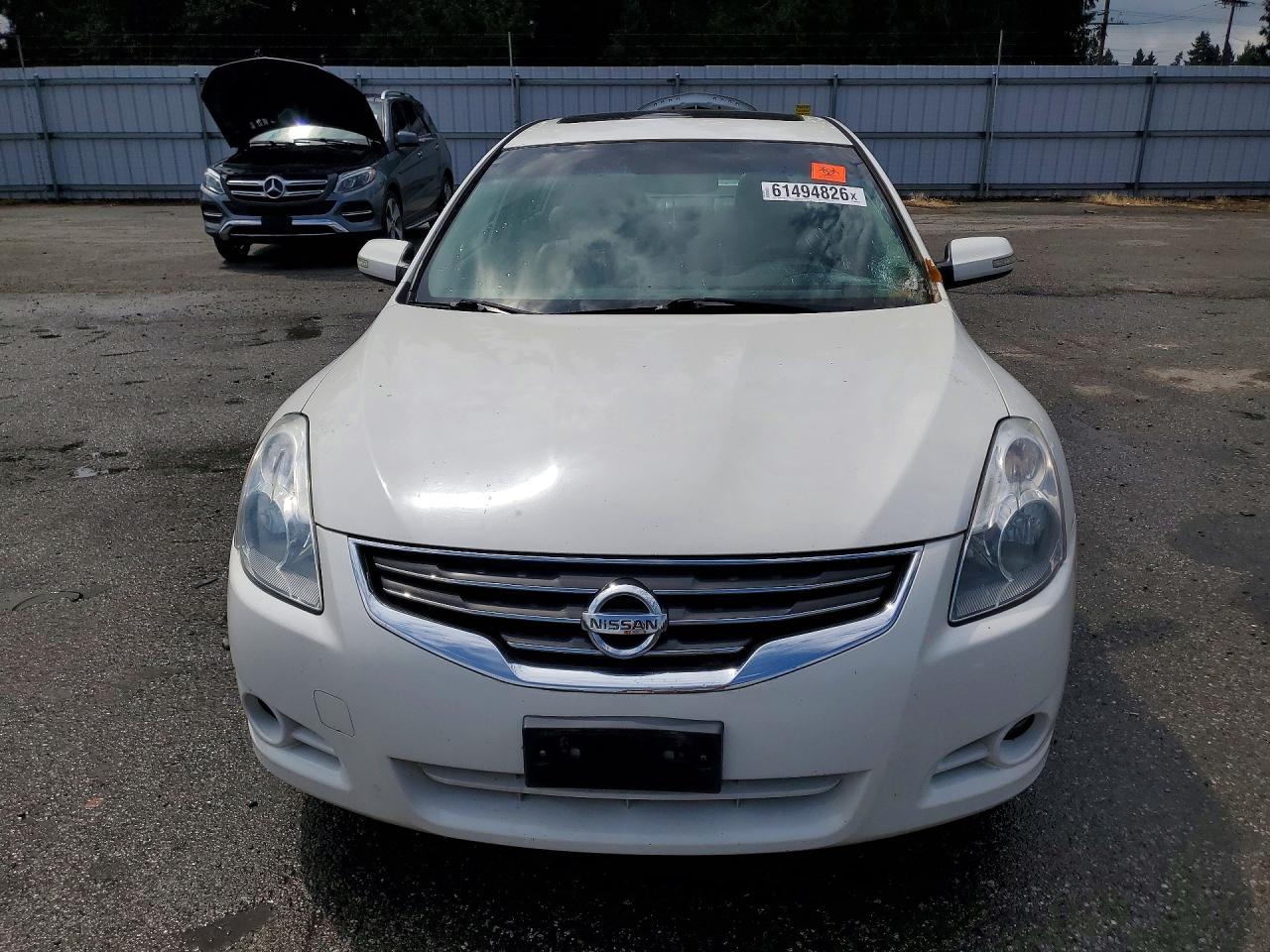 2012 Nissan Altima Sr White vin: 1N4BL2AP3CC256133
