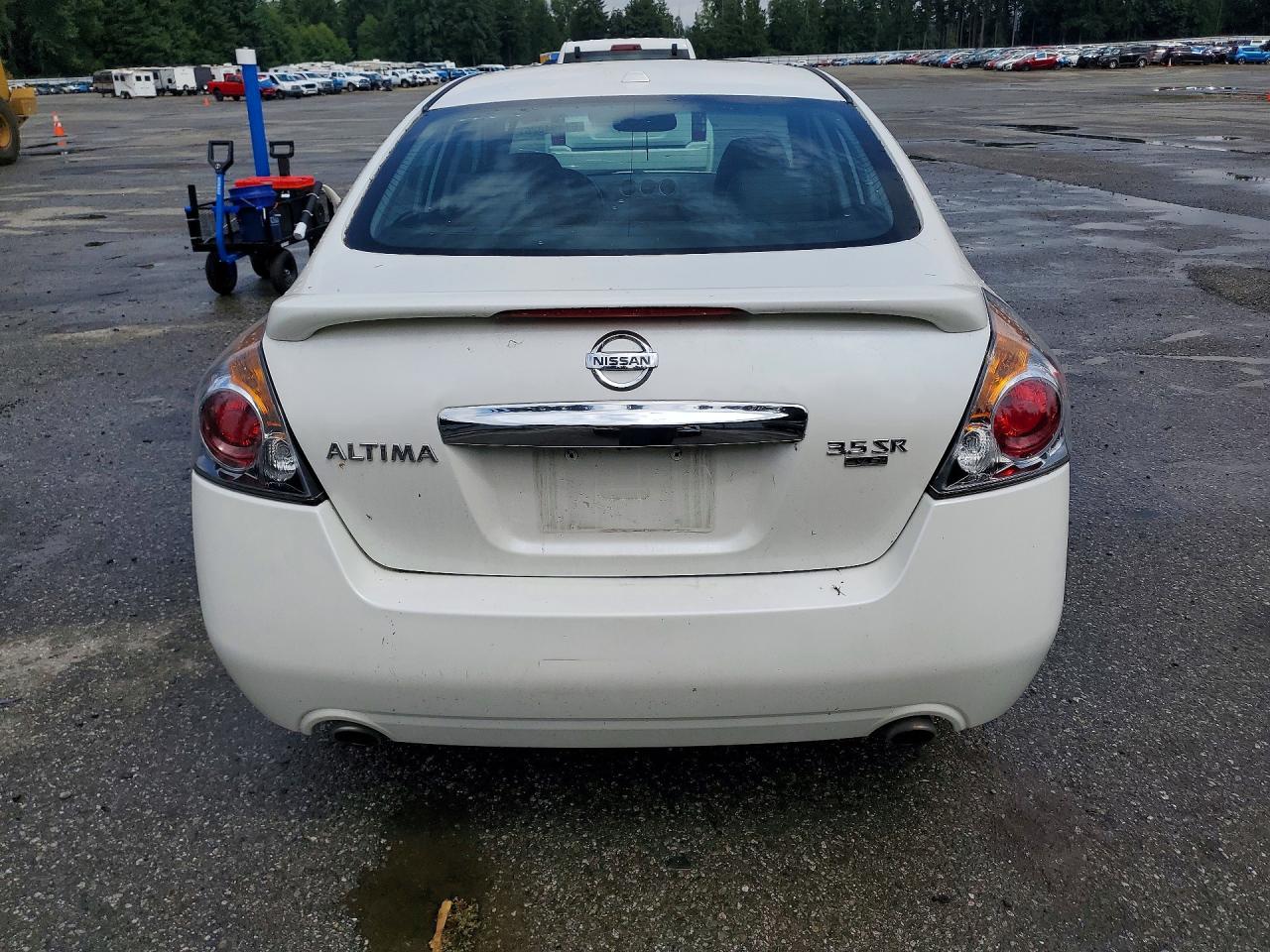 2012 Nissan Altima Sr White vin: 1N4BL2AP3CC256133