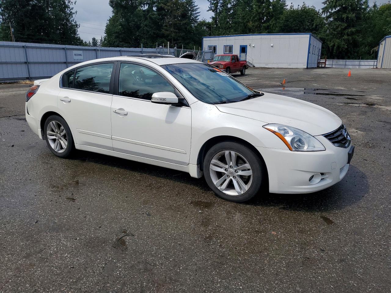 2012 Nissan Altima Sr White vin: 1N4BL2AP3CC256133