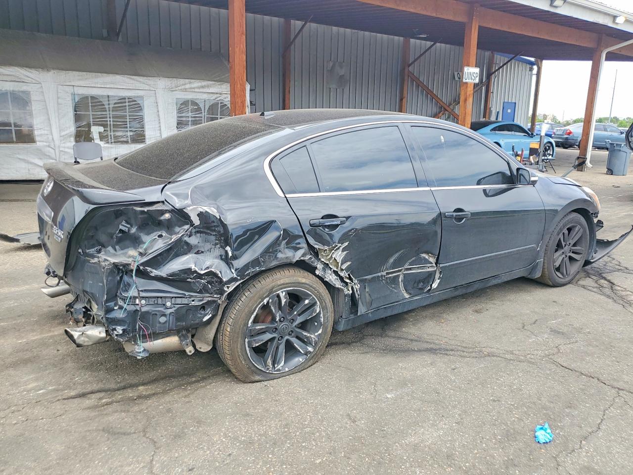2012 Nissan Altima Sr Black vin: 1N4BL2AP3CN403829