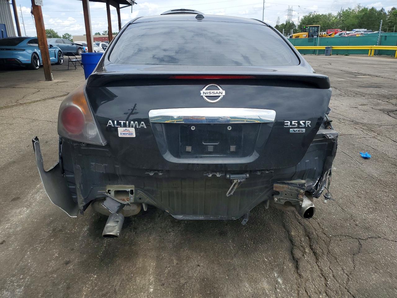 2012 Nissan Altima Sr Black vin: 1N4BL2AP3CN403829