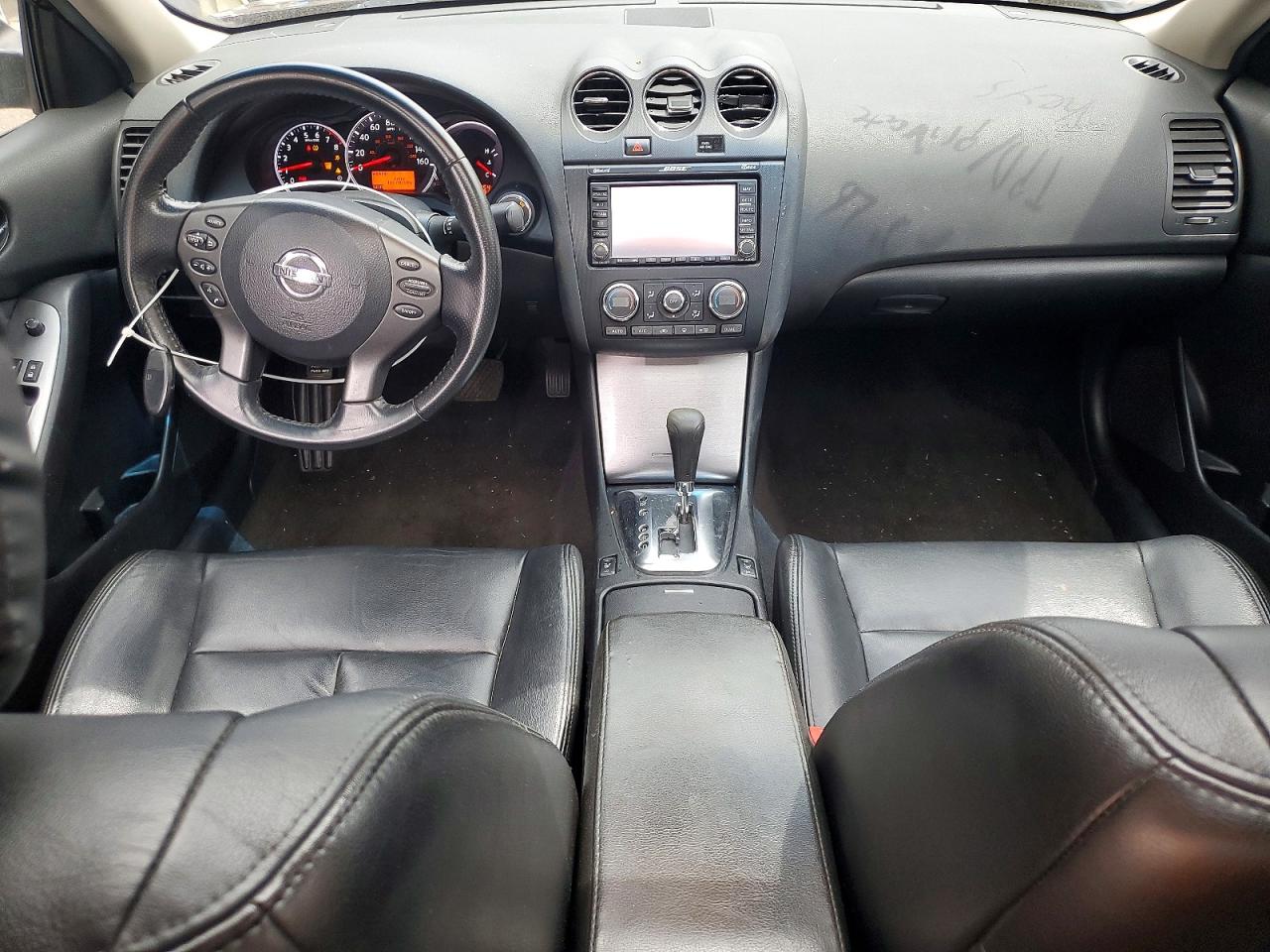 2012 Nissan Altima Sr Black vin: 1N4BL2AP3CN403829