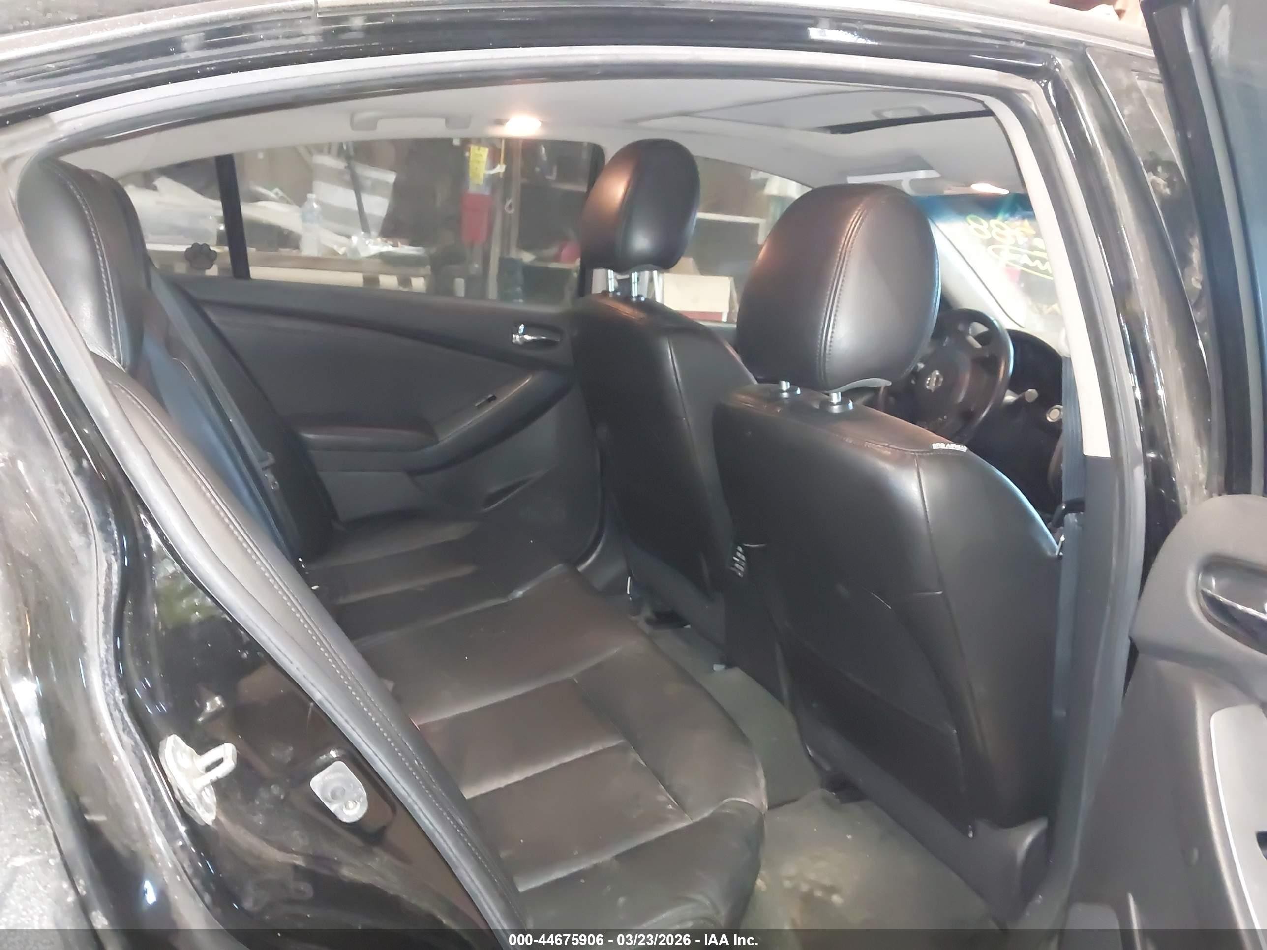 2012 Nissan Altima 3.5 Sr Black vin: 1N4BL2AP3CN416788