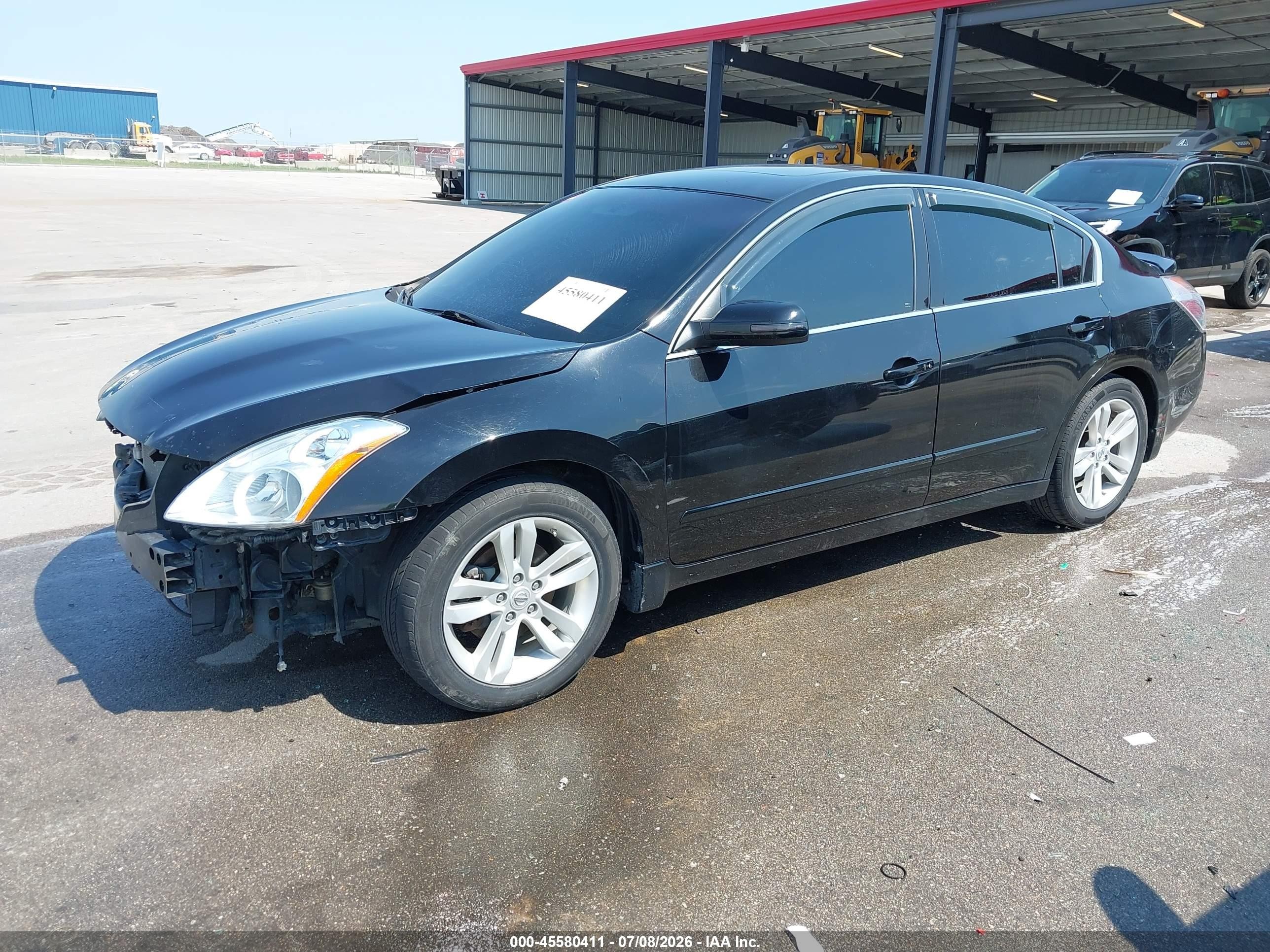 2012 Nissan Altima 3.5 Sr Black vin: 1N4BL2AP3CN419674