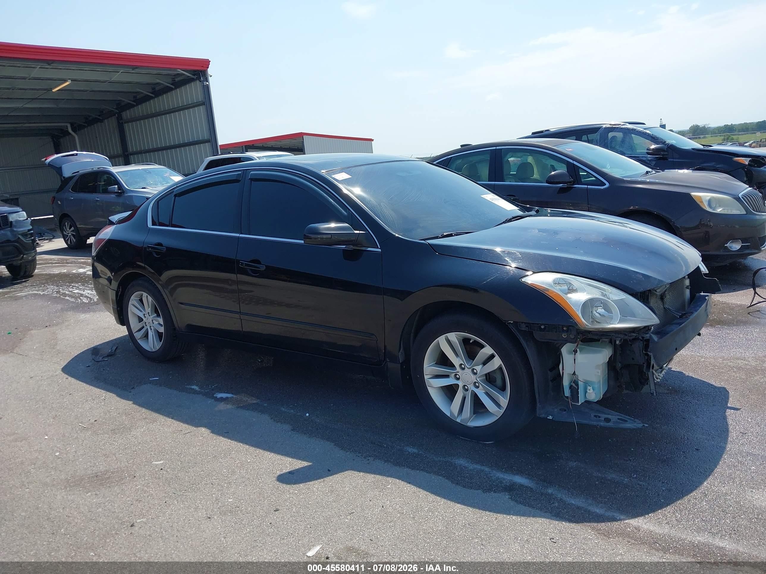 2012 Nissan Altima 3.5 Sr Black vin: 1N4BL2AP3CN419674