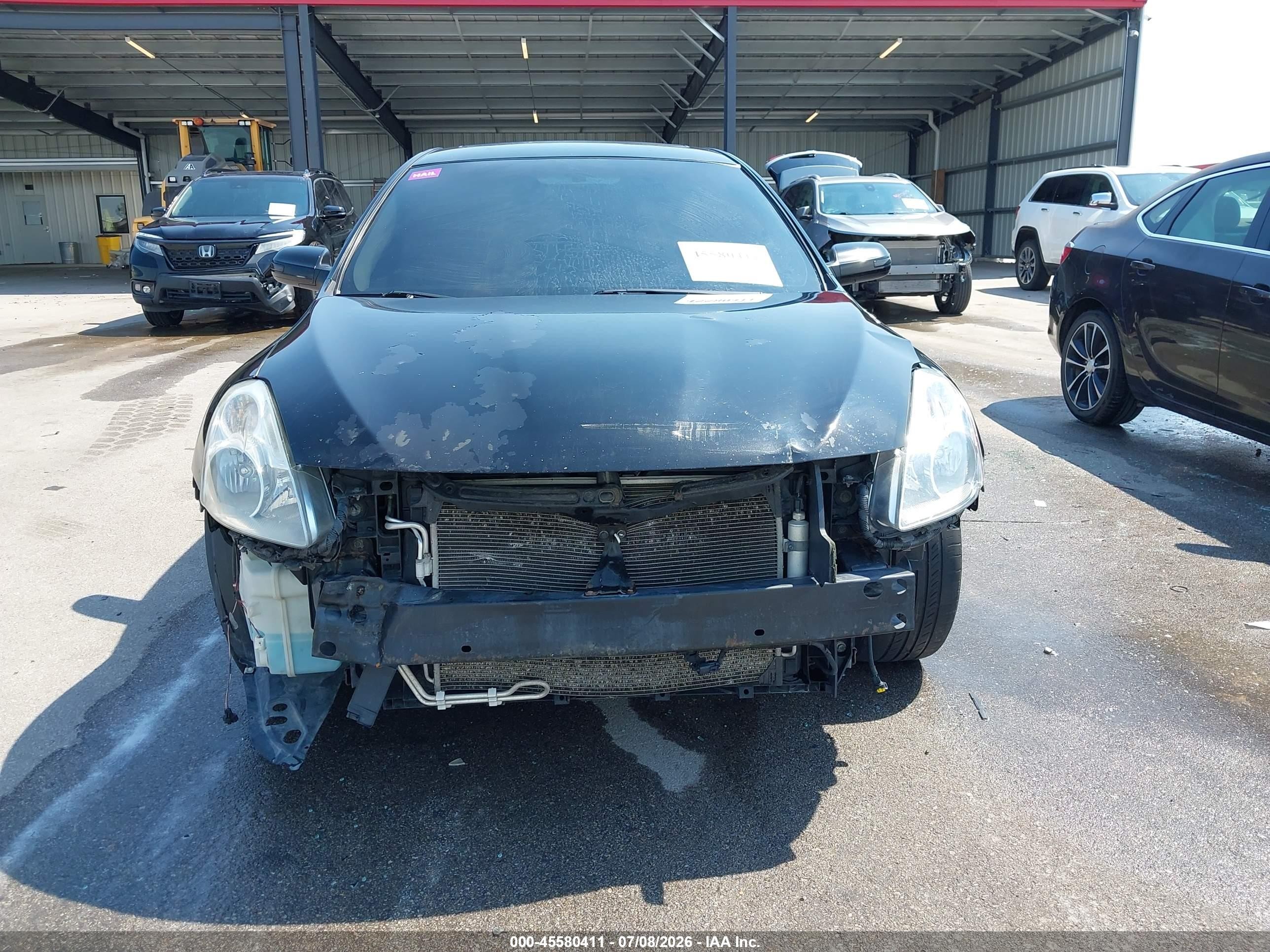 2012 Nissan Altima 3.5 Sr Black vin: 1N4BL2AP3CN419674