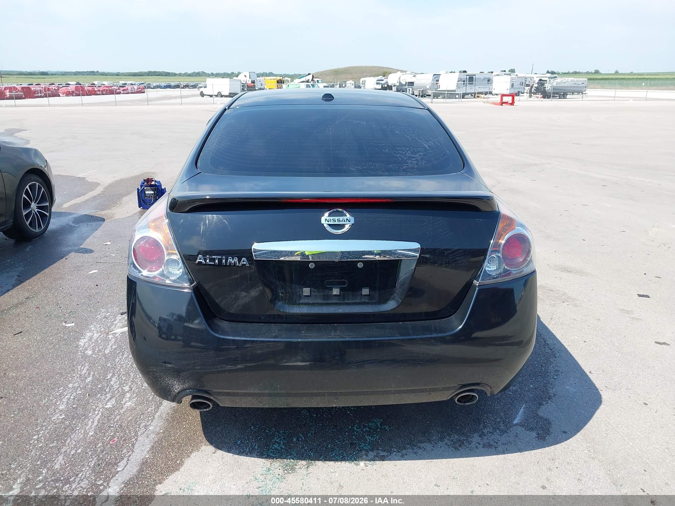 2012 Nissan Altima 3.5 Sr Black vin: 1N4BL2AP3CN419674