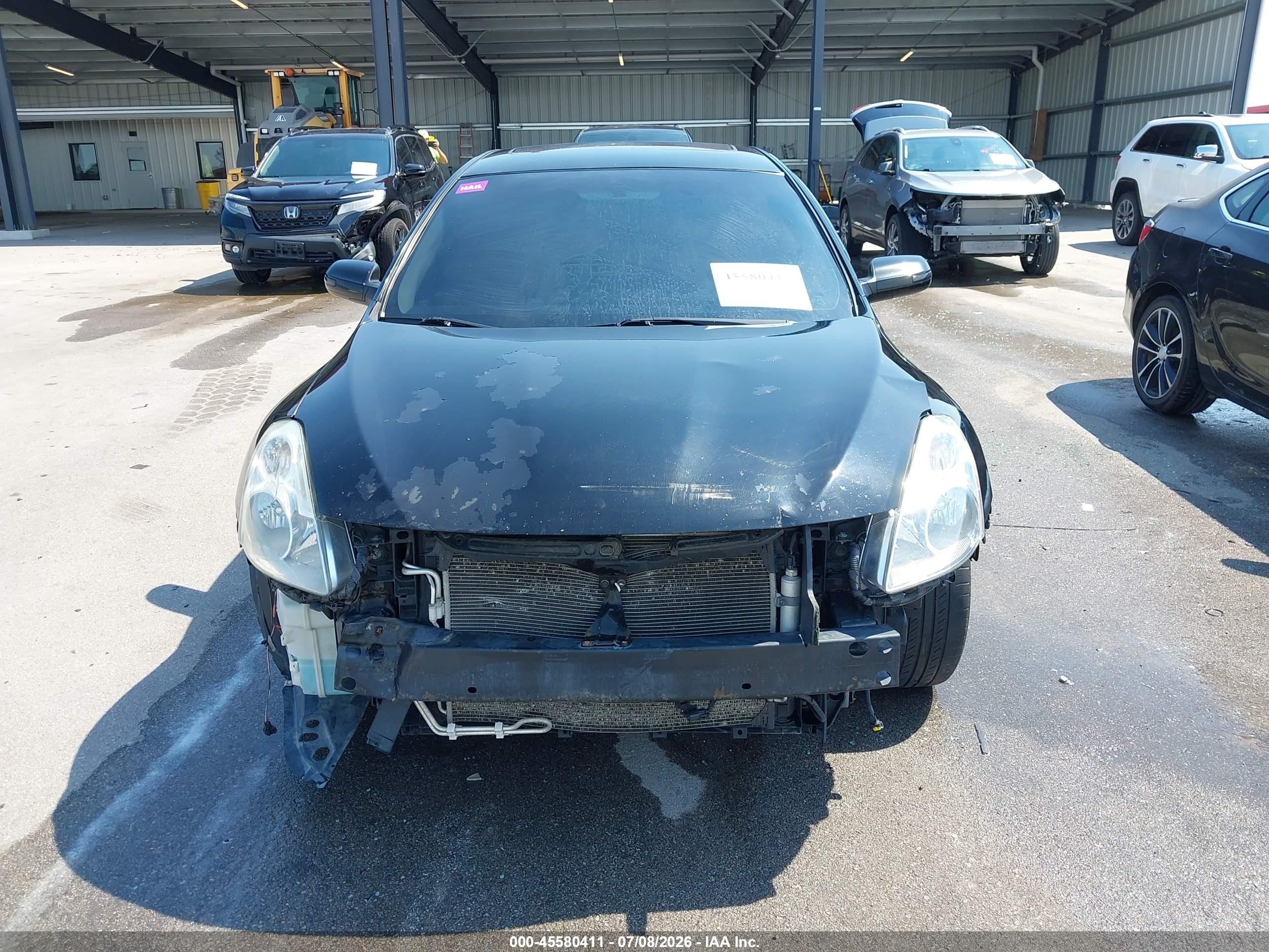 2012 Nissan Altima 3.5 Sr Black vin: 1N4BL2AP3CN419674
