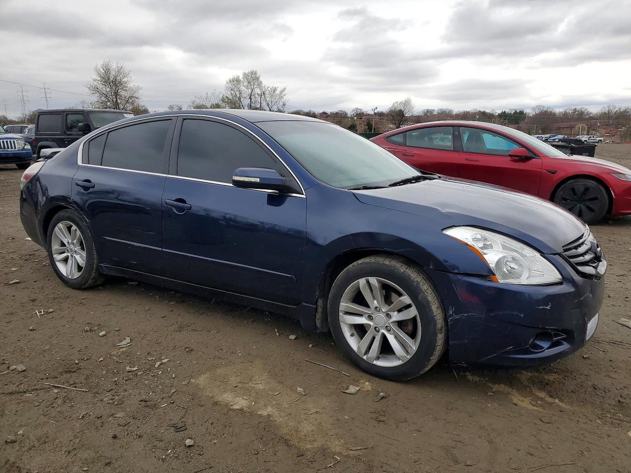 2010 Nissan Altima 3.5 Sr Синий vin: 1N4BL2AP4AC172416