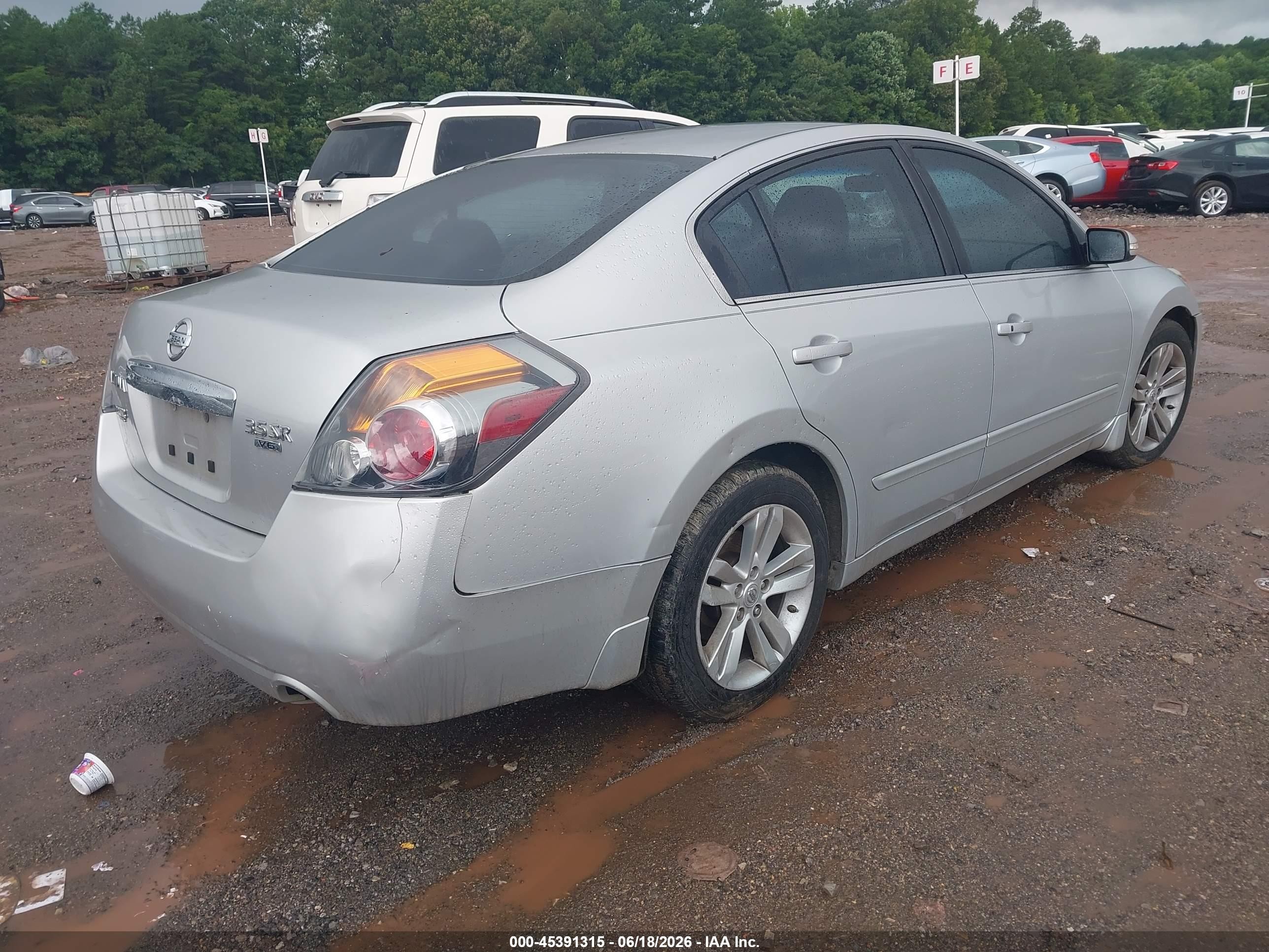2011 Nissan Altima 3.5 Sr Silver vin: 1N4BL2AP4BC179819