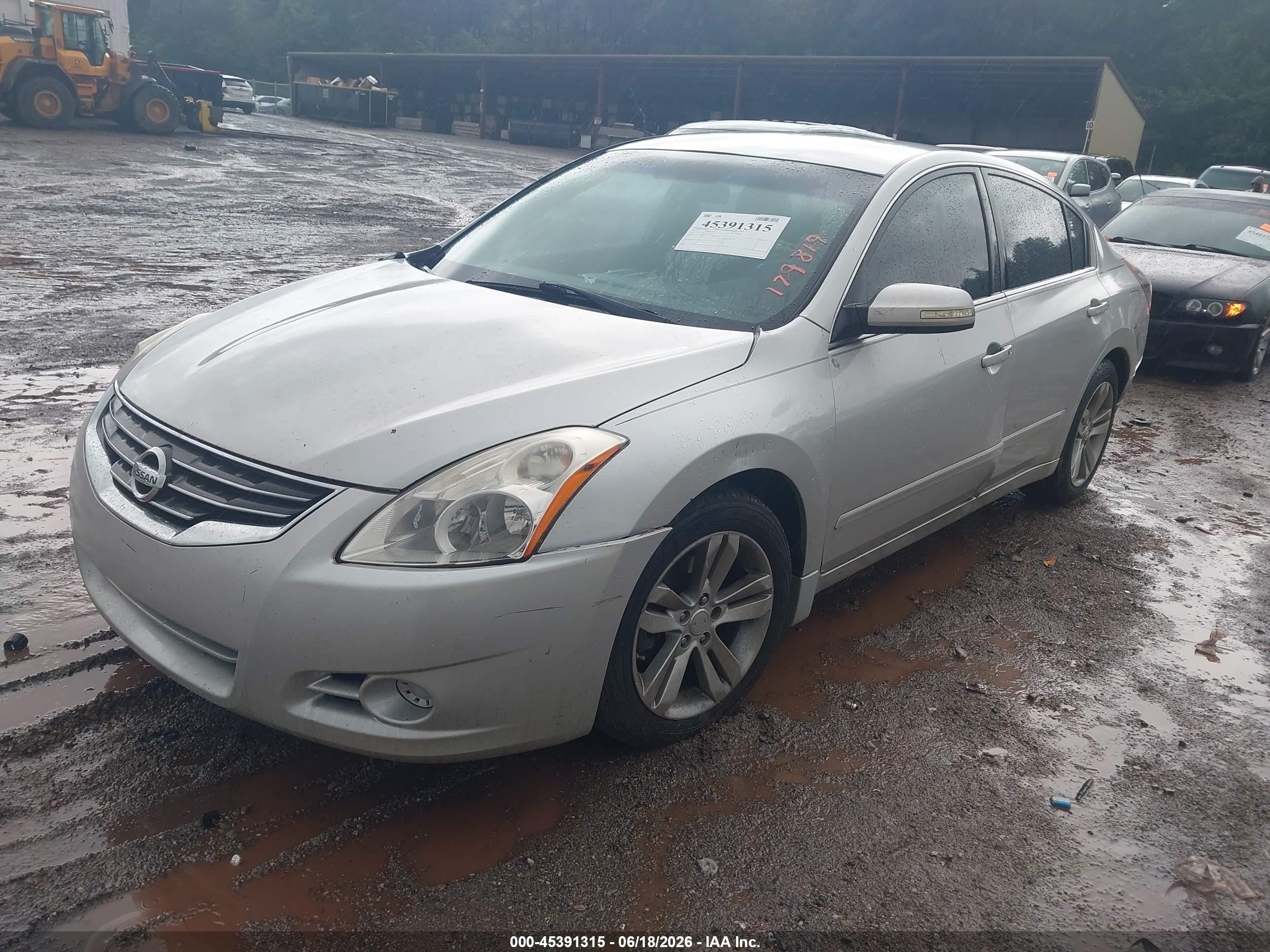 2011 Nissan Altima 3.5 Sr Silver vin: 1N4BL2AP4BC179819