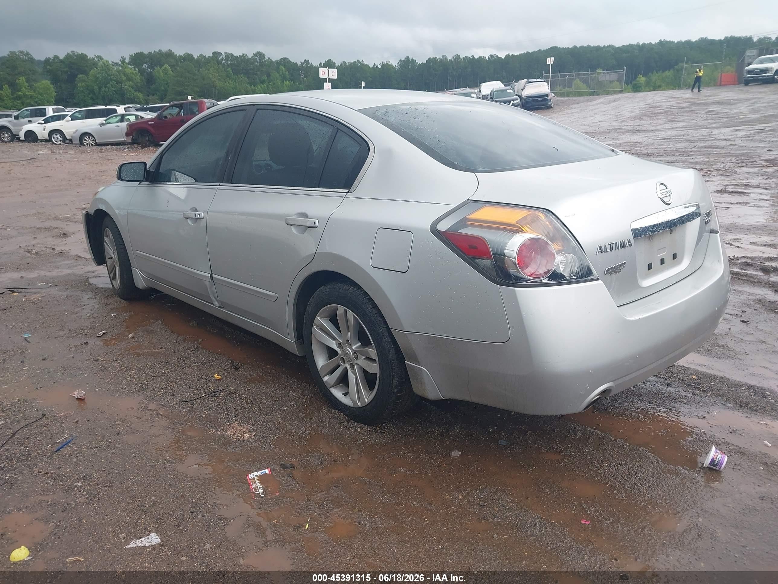 2011 Nissan Altima 3.5 Sr Silver vin: 1N4BL2AP4BC179819