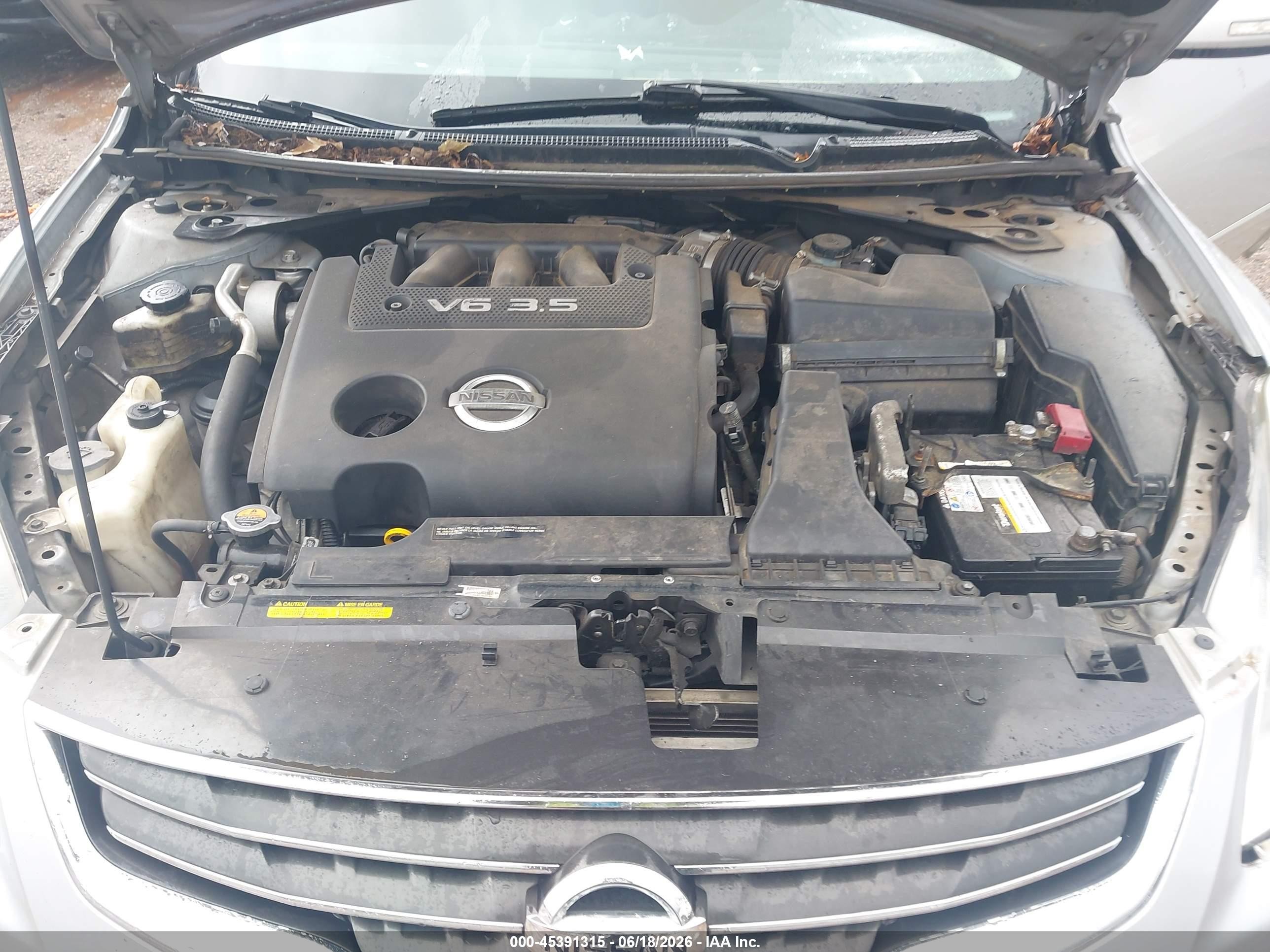 2011 Nissan Altima 3.5 Sr Silver vin: 1N4BL2AP4BC179819