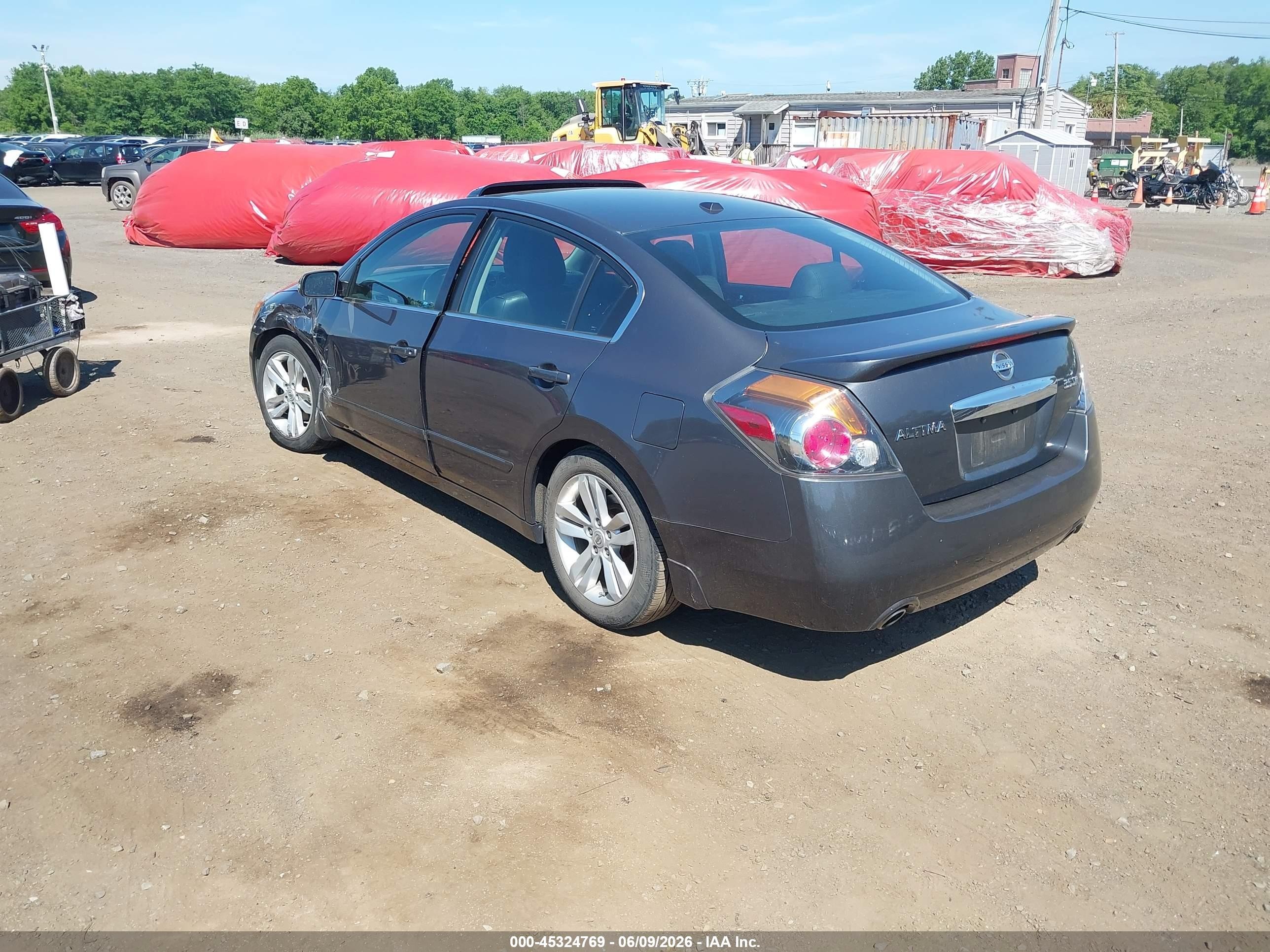 2012 Nissan Altima 3.5 Sr Gray vin: 1N4BL2AP4CC191826