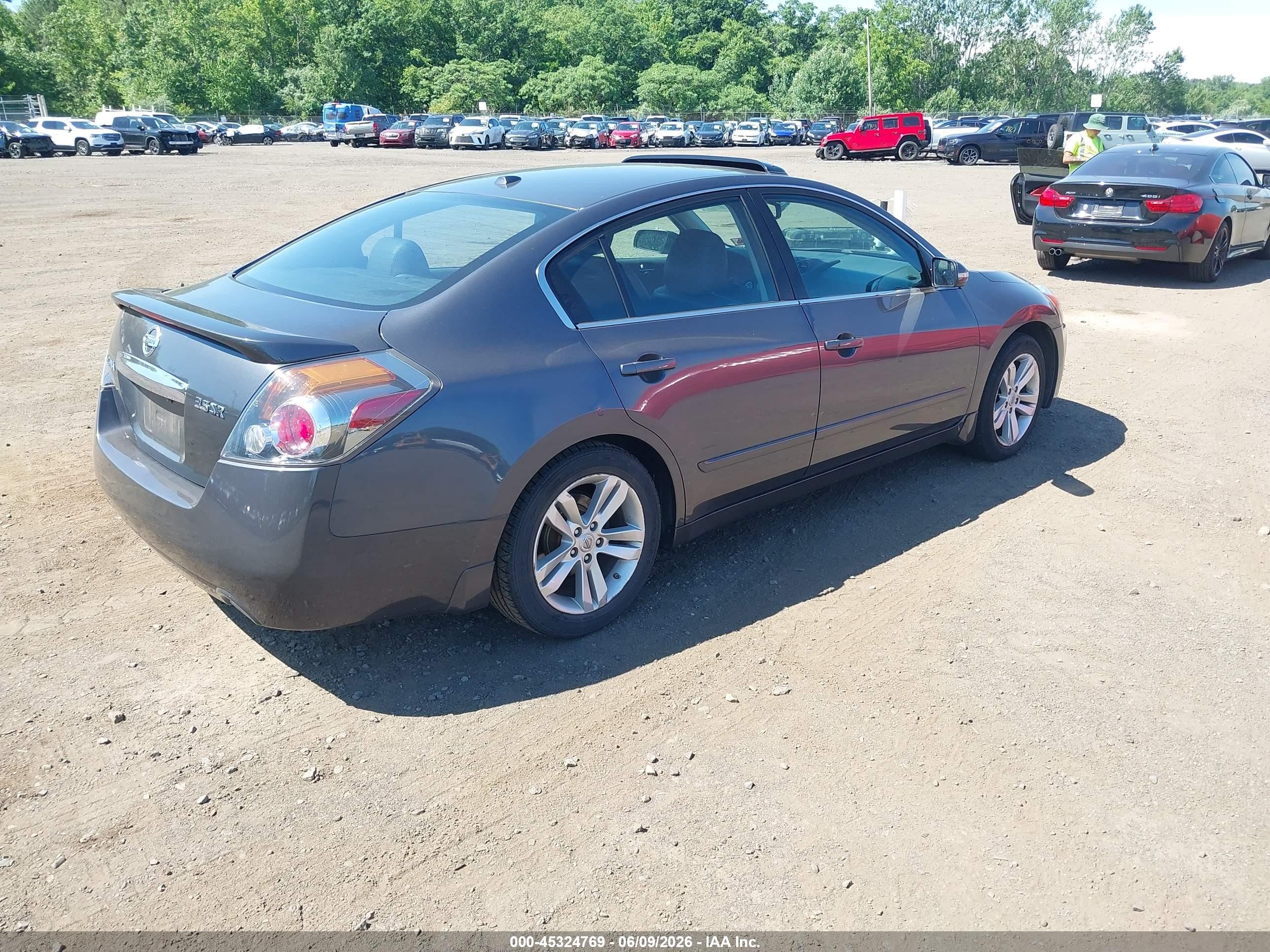 2012 Nissan Altima 3.5 Sr Gray vin: 1N4BL2AP4CC191826