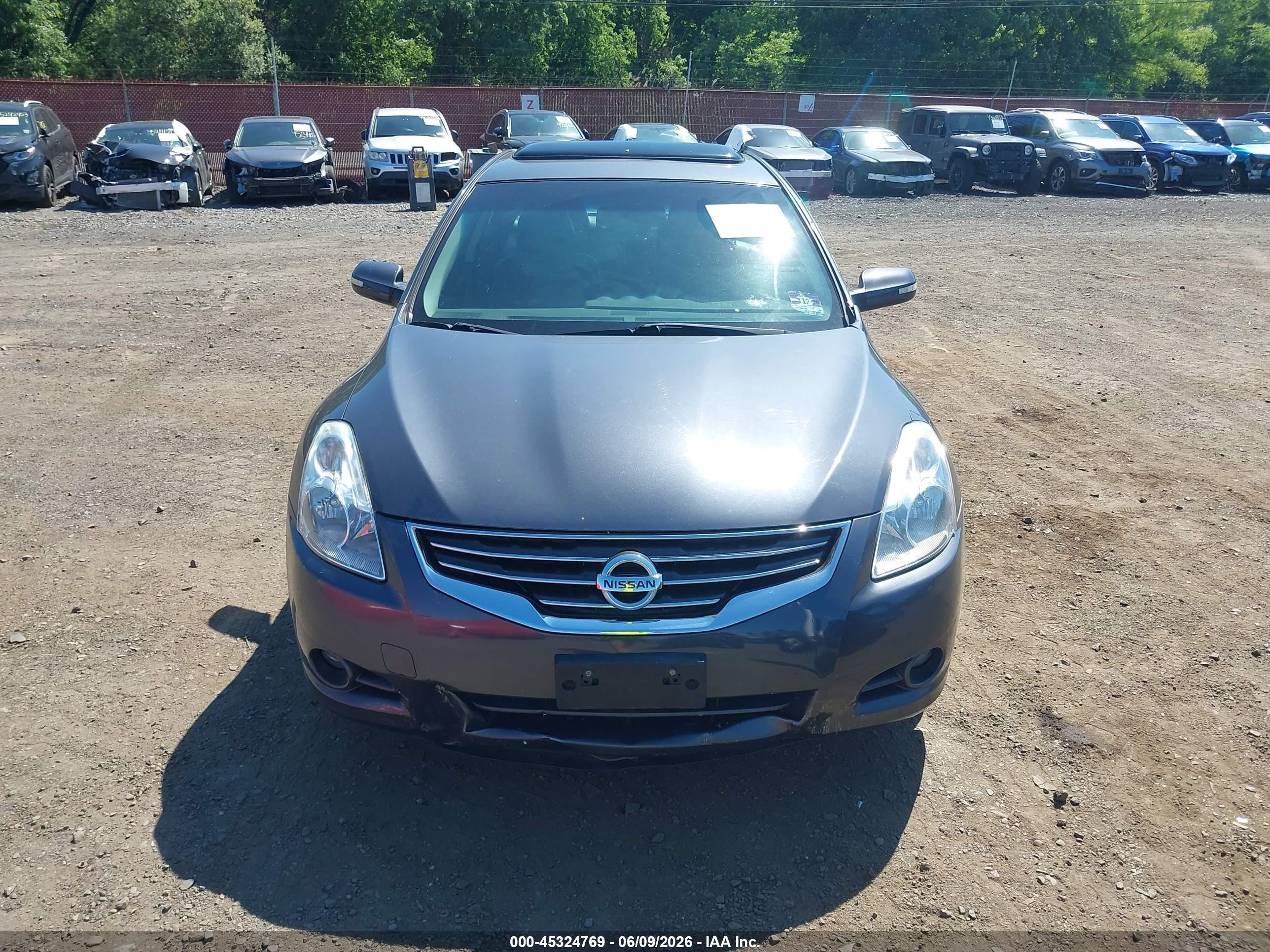 2012 Nissan Altima 3.5 Sr Gray vin: 1N4BL2AP4CC191826