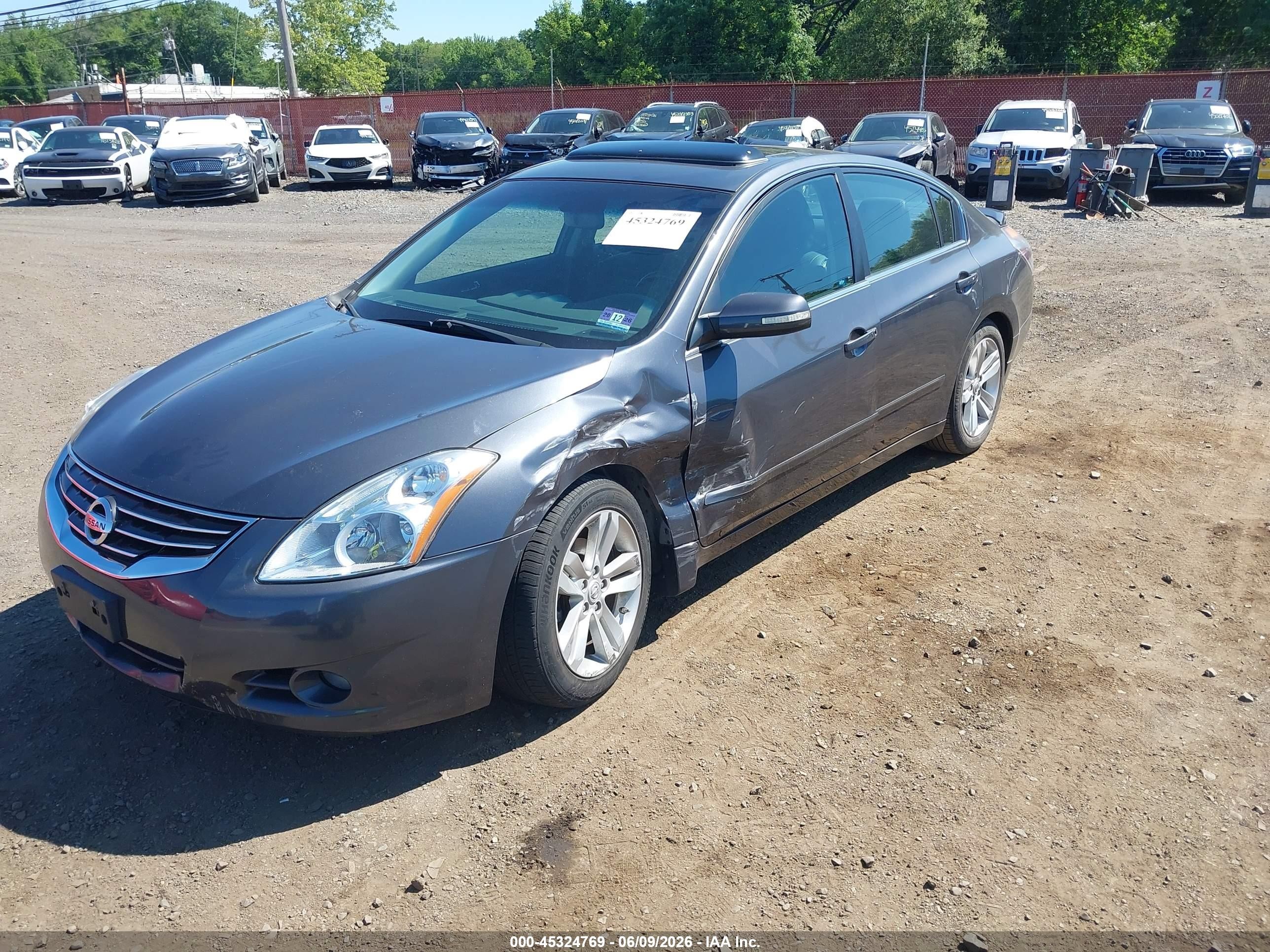 2012 Nissan Altima 3.5 Sr Gray vin: 1N4BL2AP4CC191826
