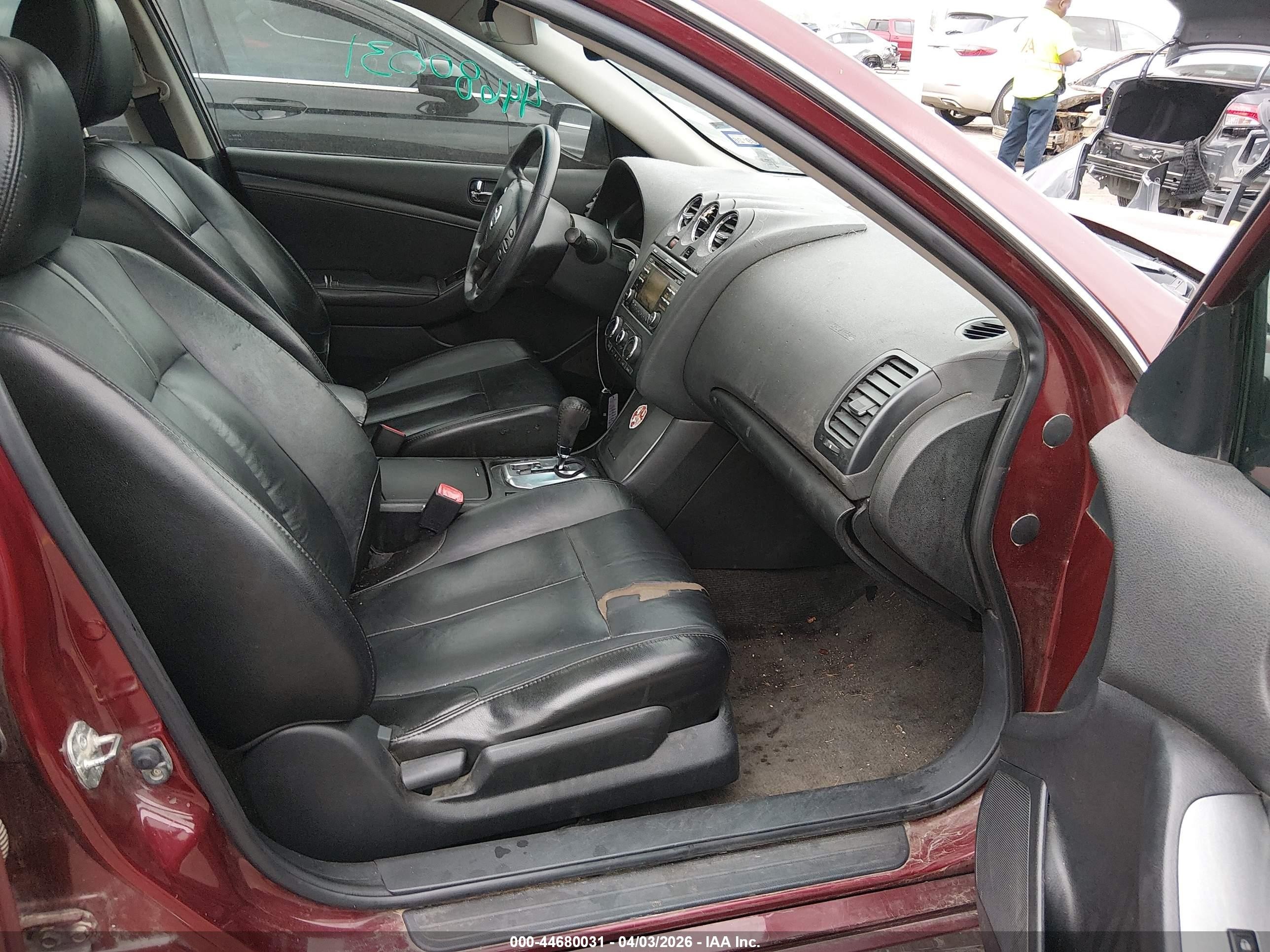 2012 Nissan Altima 3.5 Sr Burgundy vin: 1N4BL2AP4CC194421