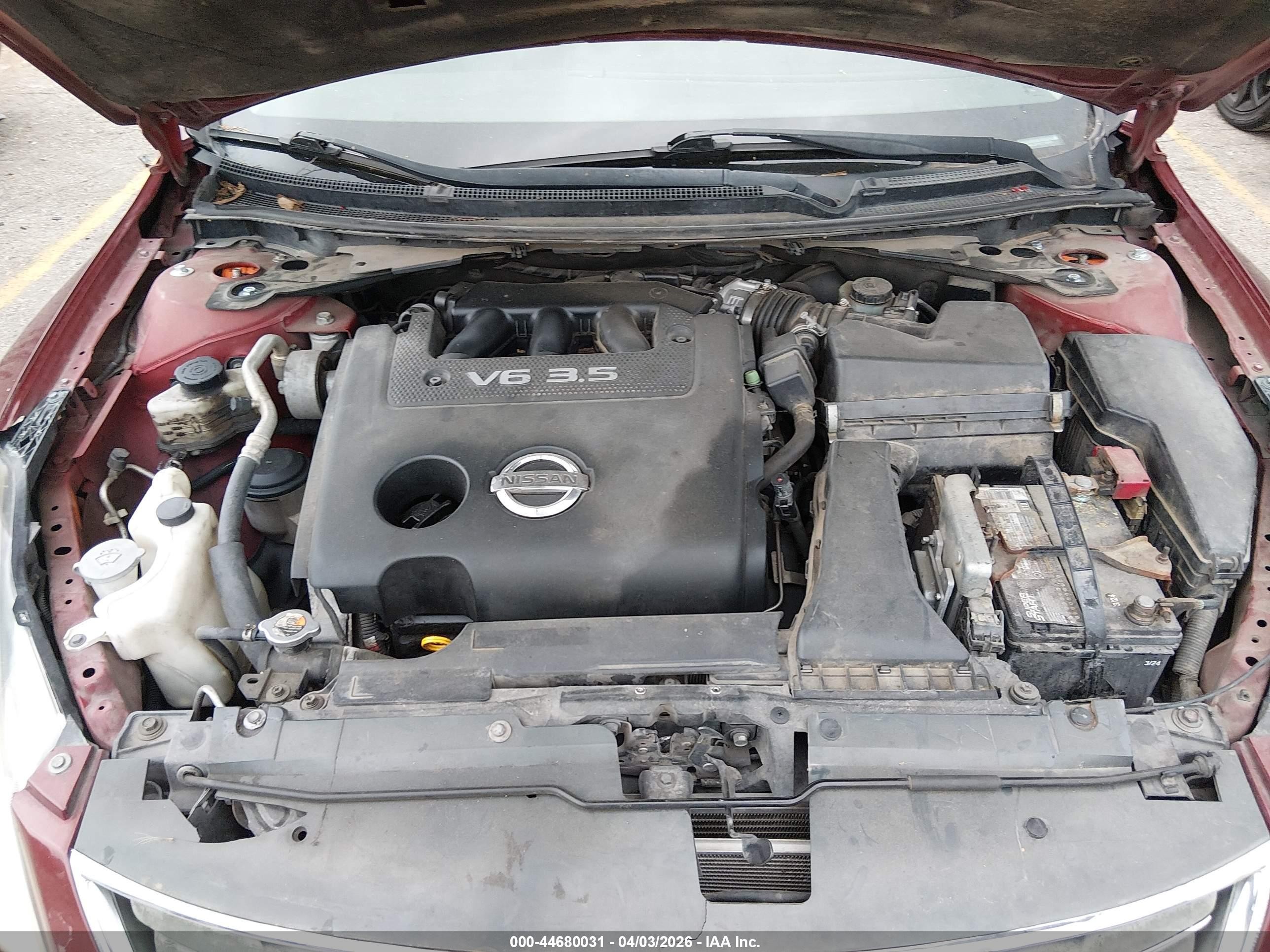 2012 Nissan Altima 3.5 Sr Burgundy vin: 1N4BL2AP4CC194421