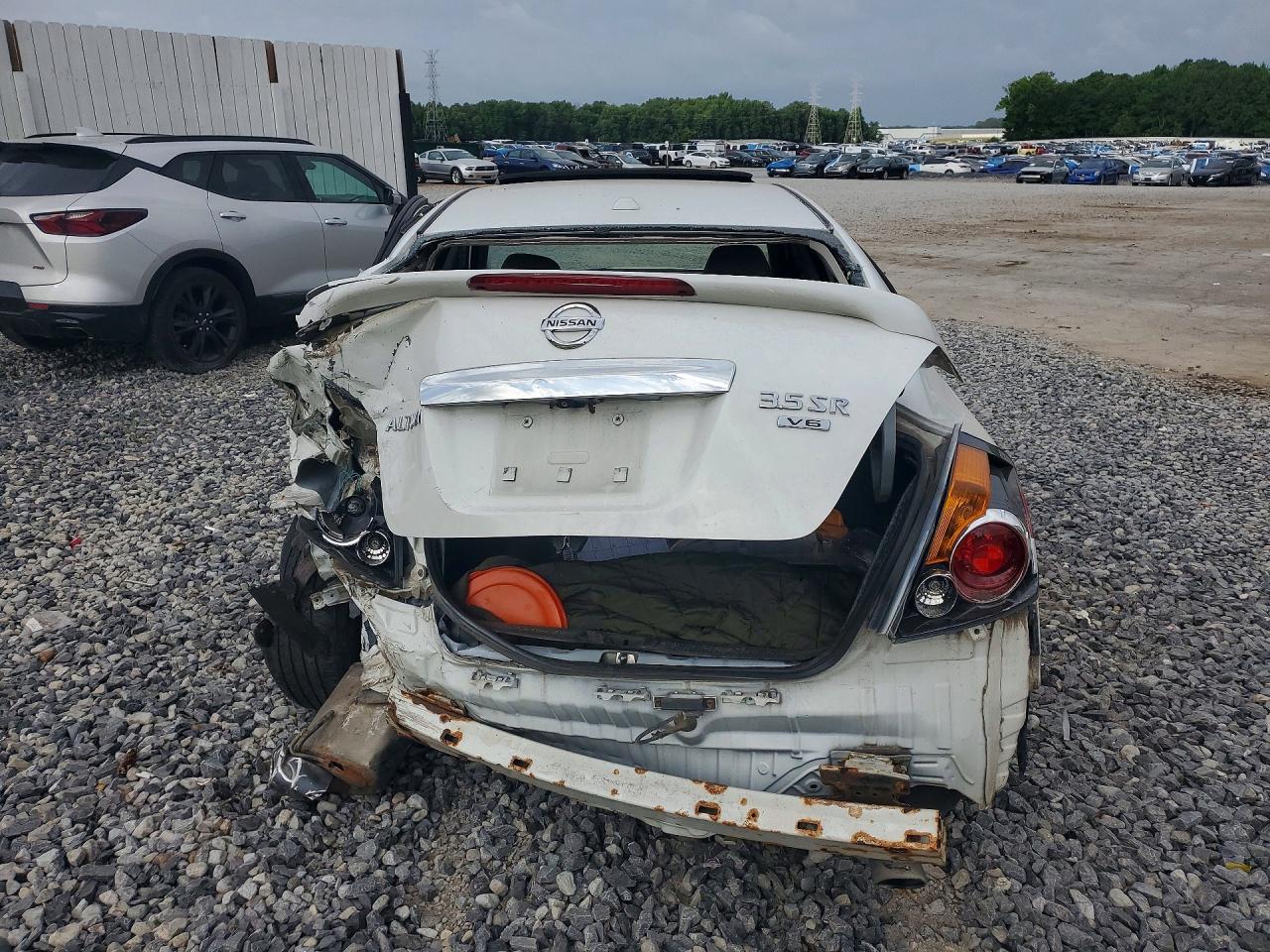 2012 Nissan Altima Sr White vin: 1N4BL2AP4CN415861