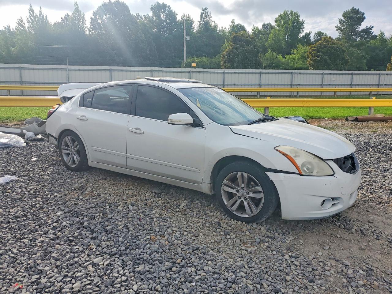 2012 Nissan Altima Sr White vin: 1N4BL2AP4CN415861