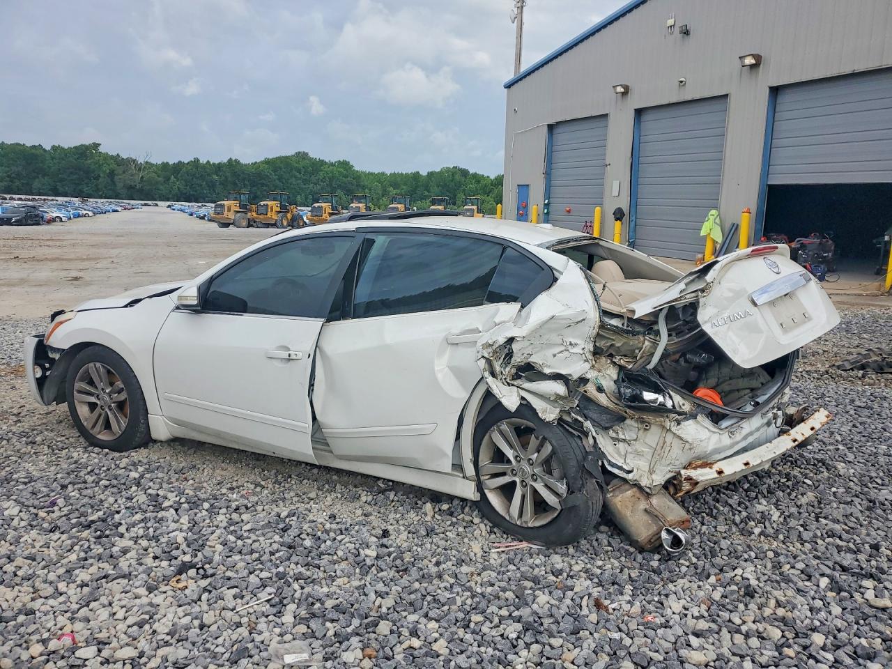 2012 Nissan Altima Sr White vin: 1N4BL2AP4CN415861