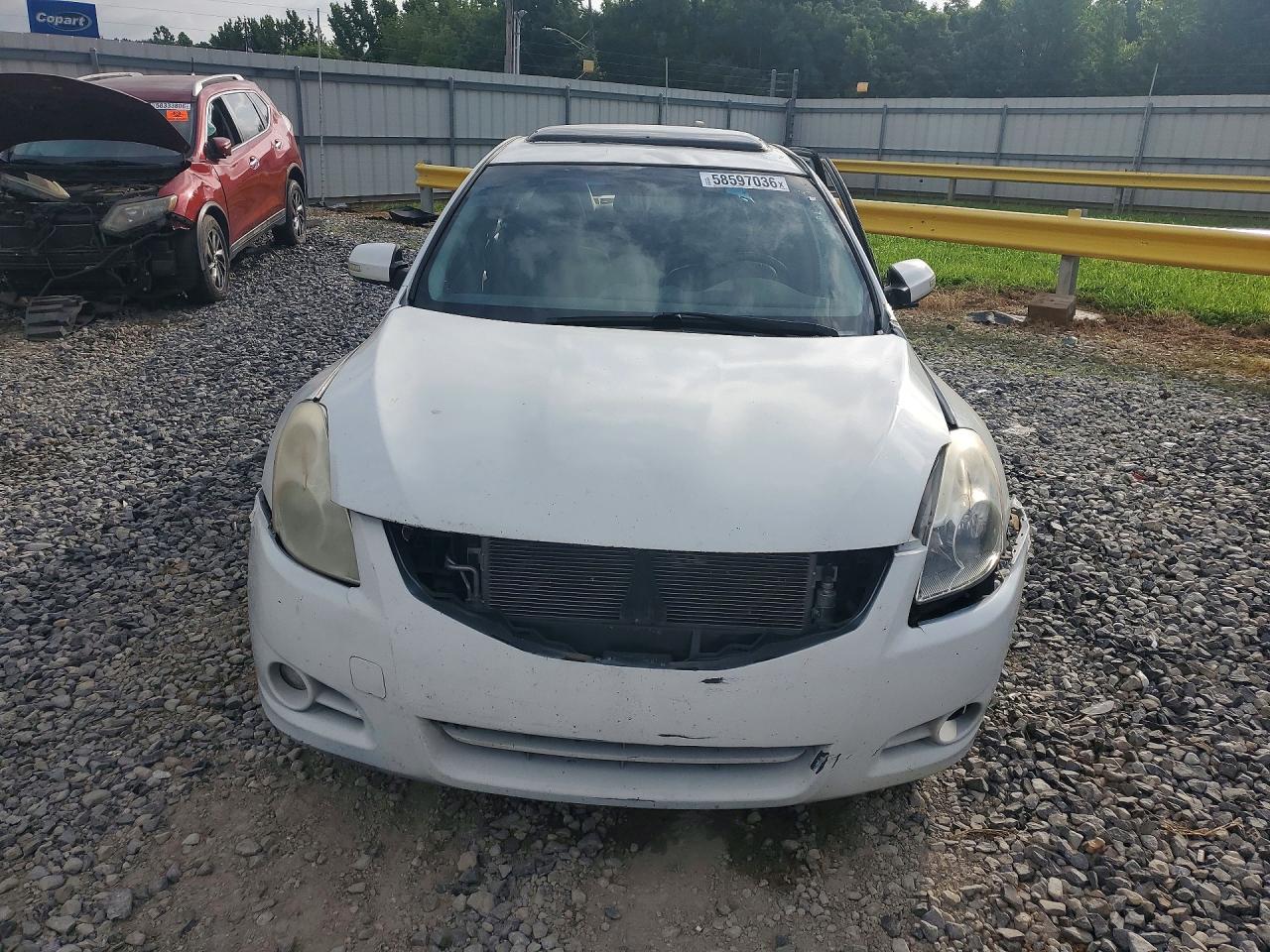 2012 Nissan Altima Sr White vin: 1N4BL2AP4CN415861
