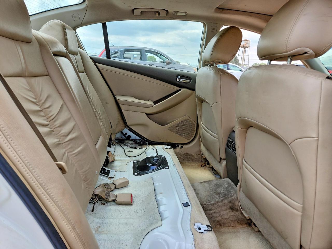 2010 Nissan Altima Sr White vin: 1N4BL2AP5AN534595