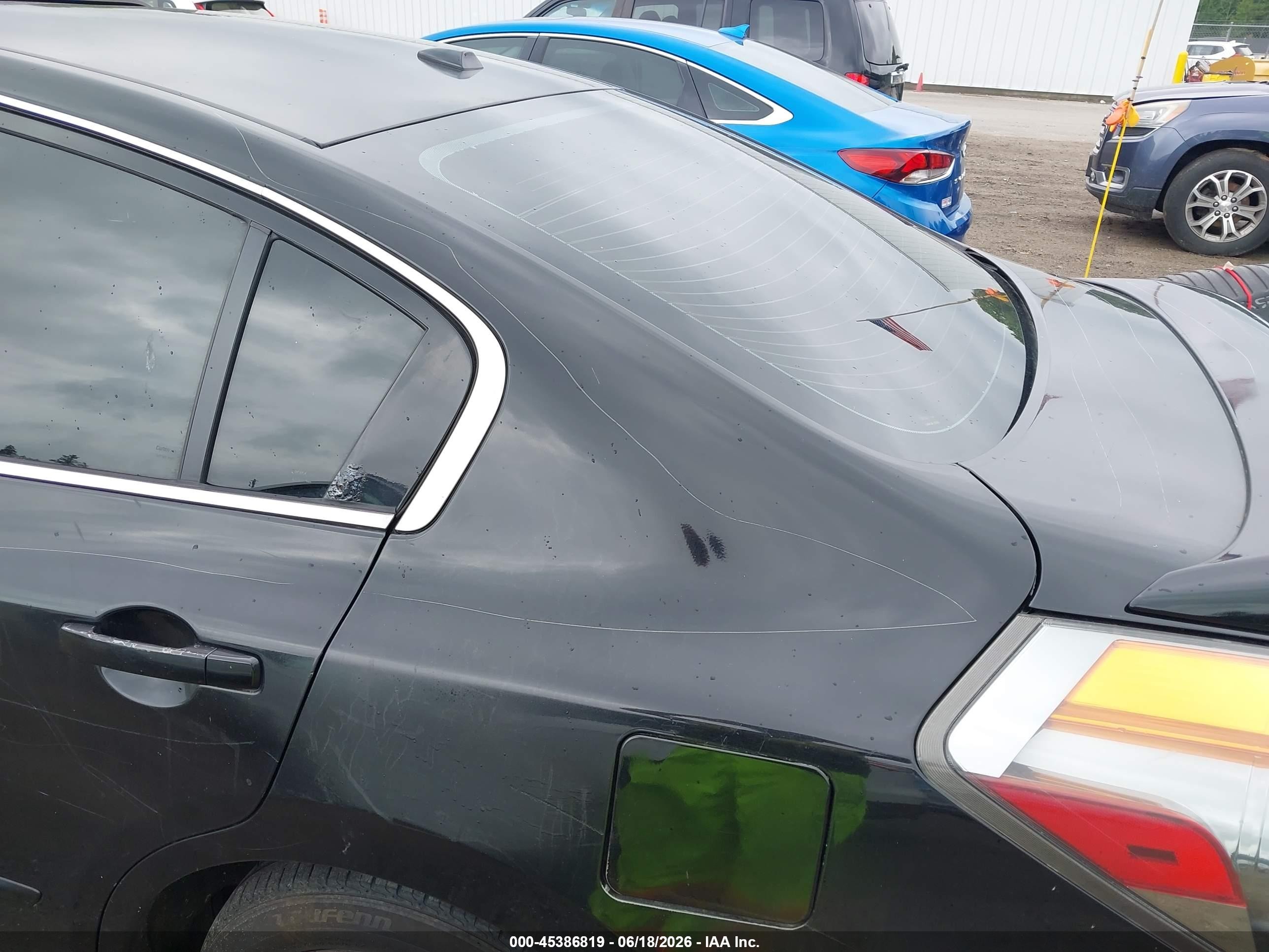 2011 Nissan Altima 3.5 Sr Черный vin: 1N4BL2AP5BC157750