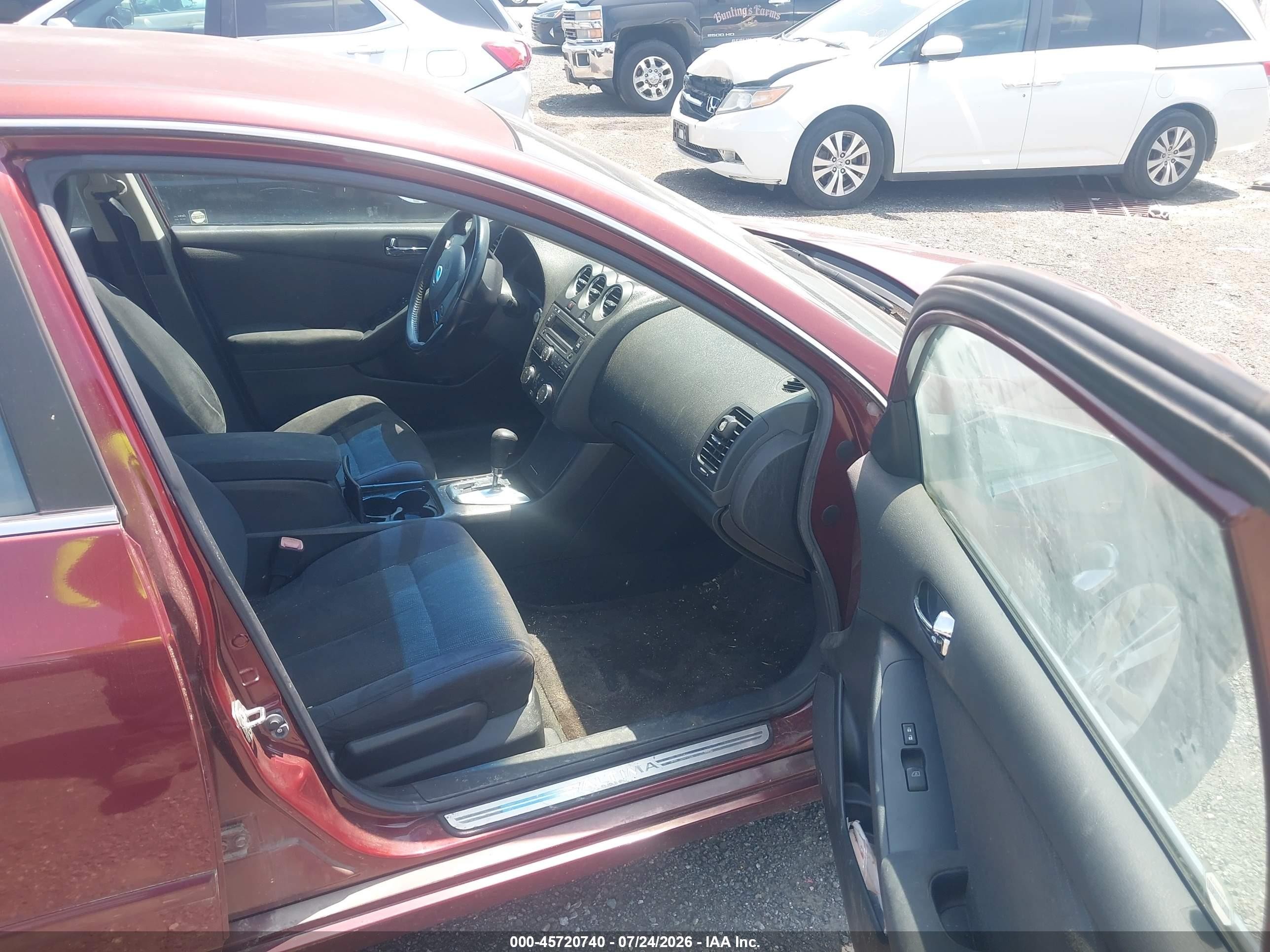 2011 Nissan Altima 3.5 Sr Burgundy vin: 1N4BL2AP5BC173074