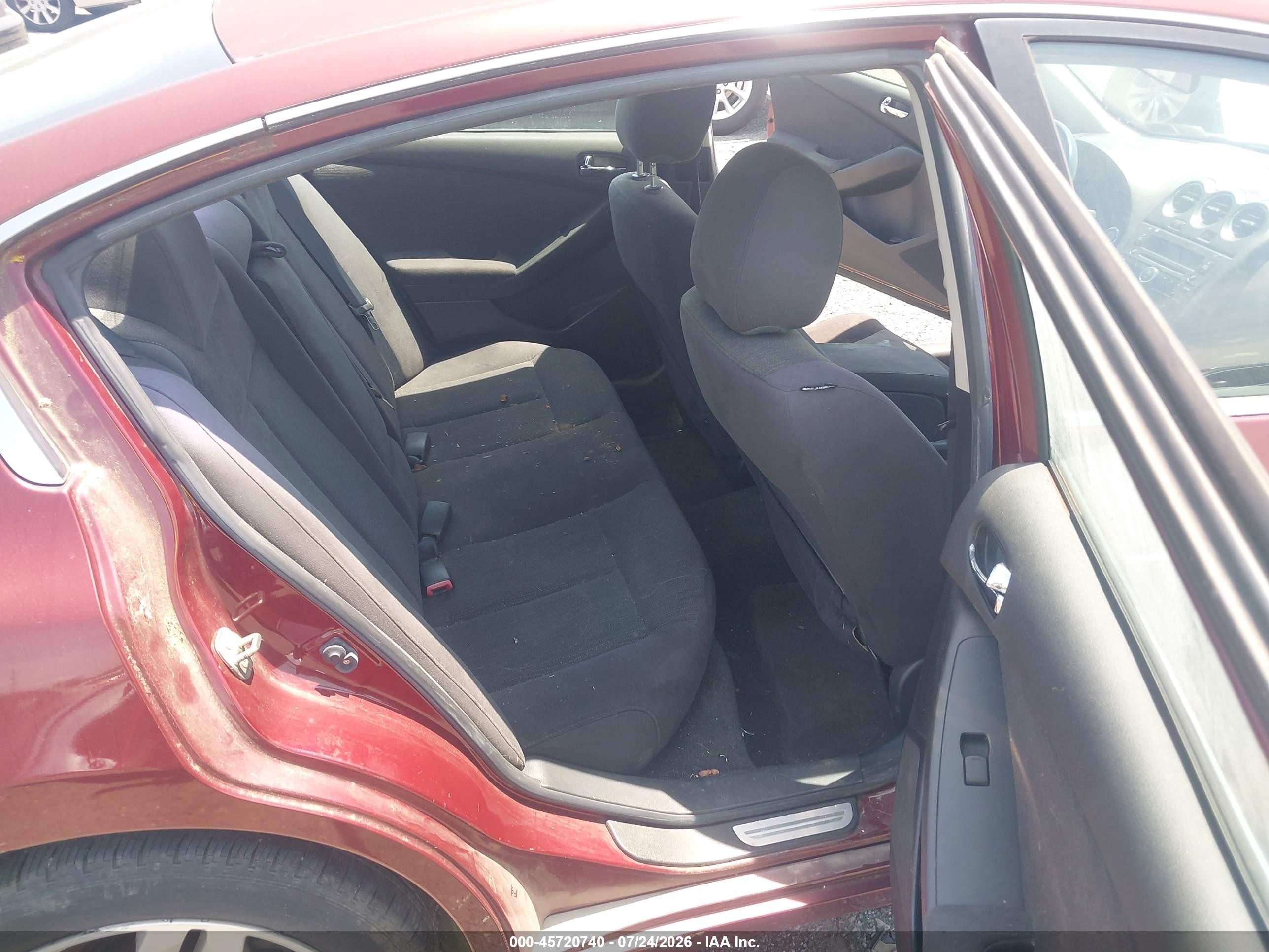 2011 Nissan Altima 3.5 Sr Burgundy vin: 1N4BL2AP5BC173074