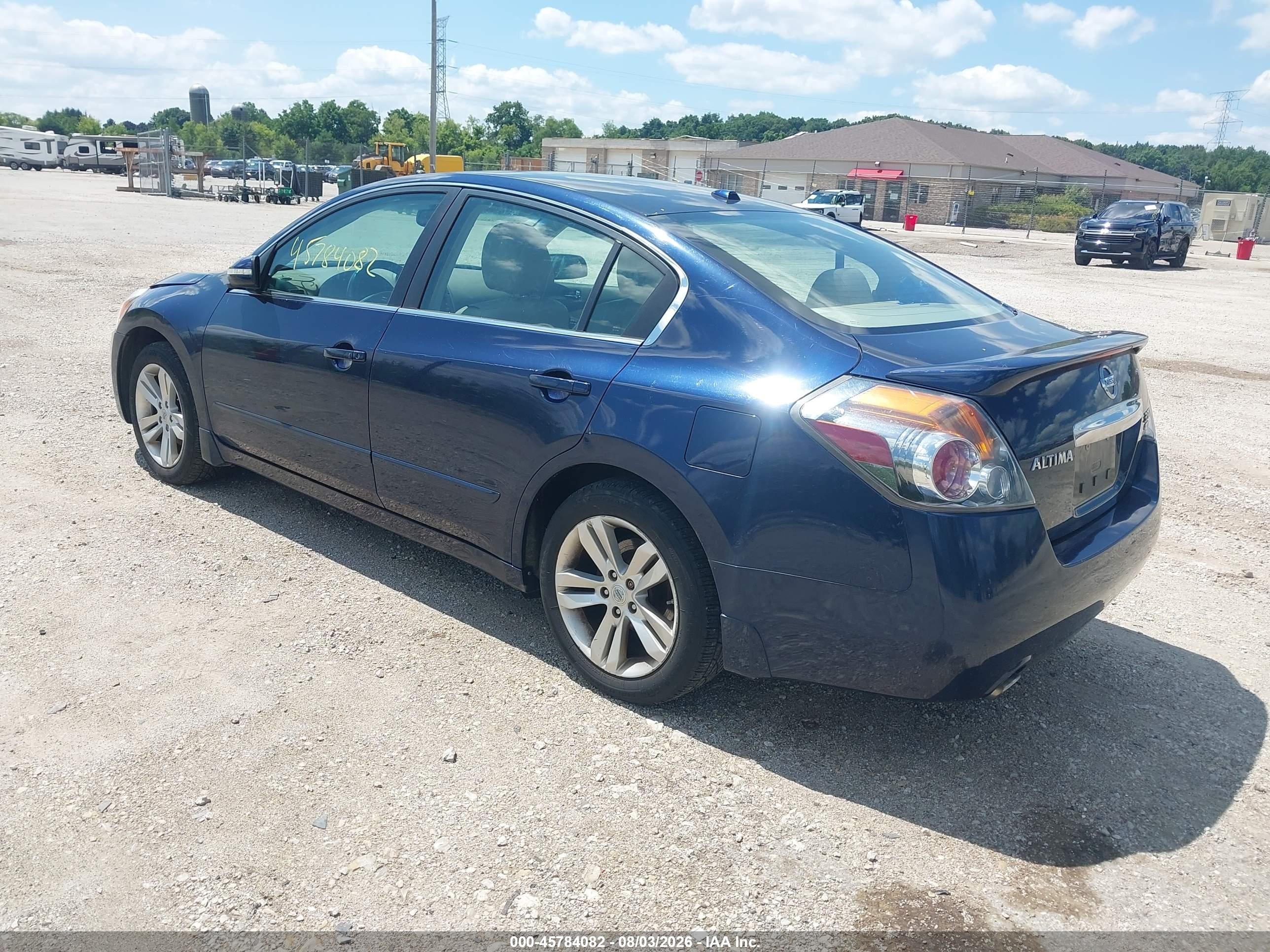 2011 Nissan Altima 3.5 Sr Dark Blue vin: 1N4BL2AP5BN409114