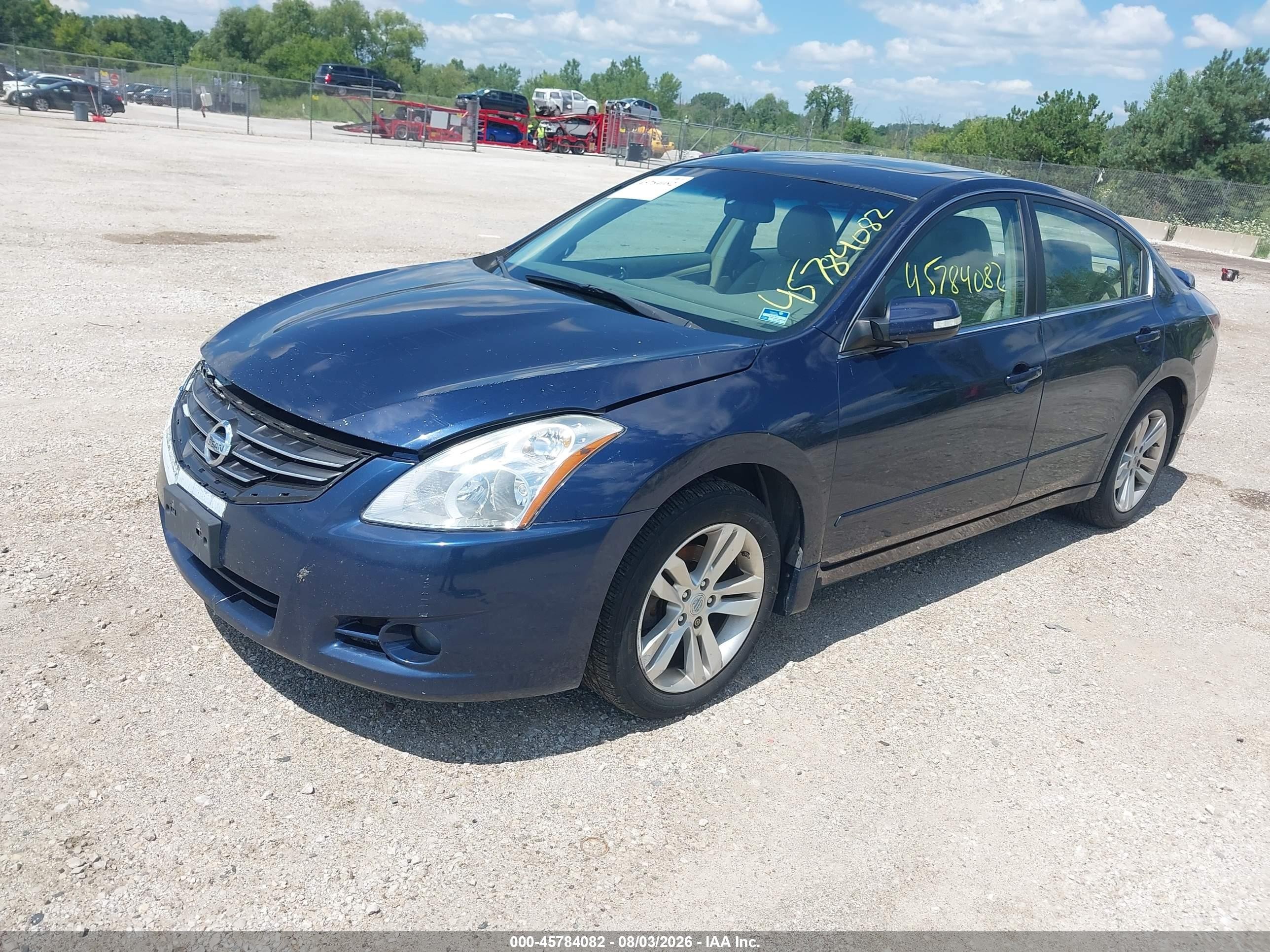 2011 Nissan Altima 3.5 Sr Dark Blue vin: 1N4BL2AP5BN409114