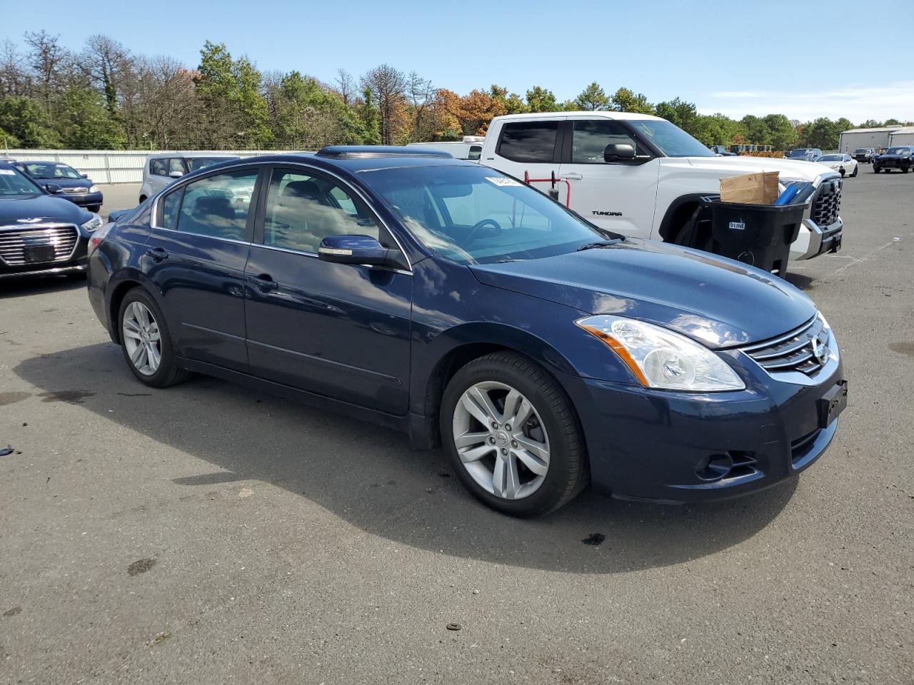 2011 Nissan Altima Sr Blue vin: 1N4BL2AP5BN437804