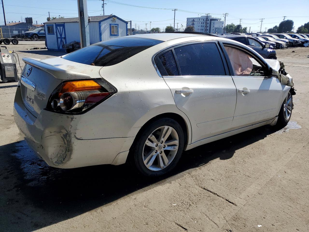2012 Nissan Altima Sr White vin: 1N4BL2AP5CC159225