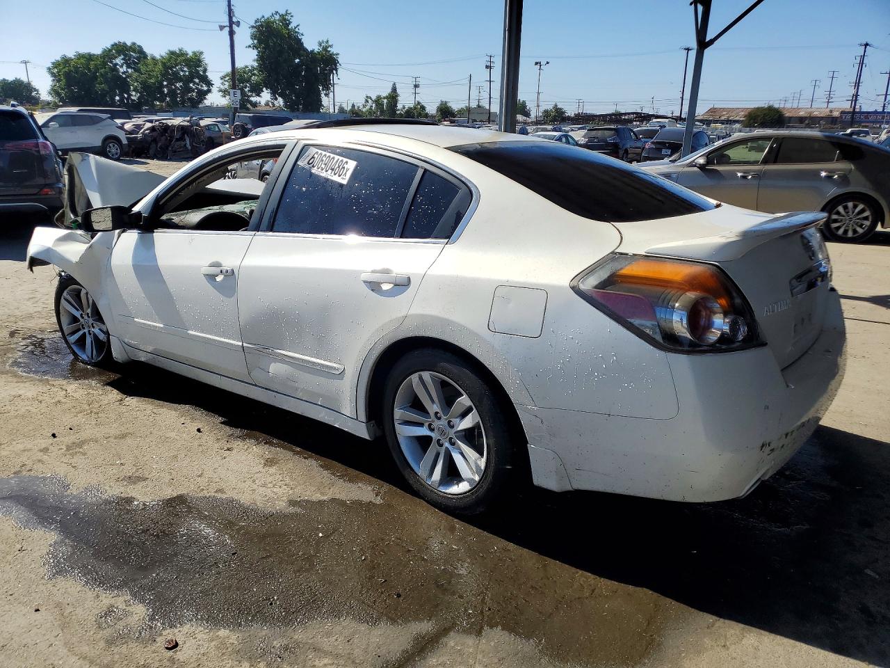 2012 Nissan Altima Sr White vin: 1N4BL2AP5CC159225