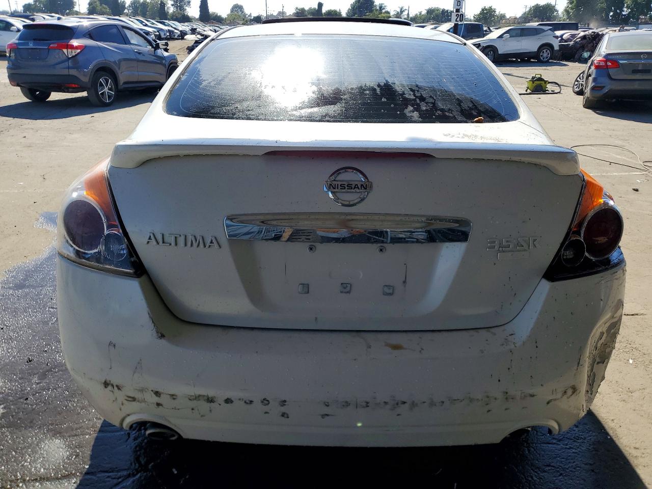 2012 Nissan Altima Sr White vin: 1N4BL2AP5CC159225