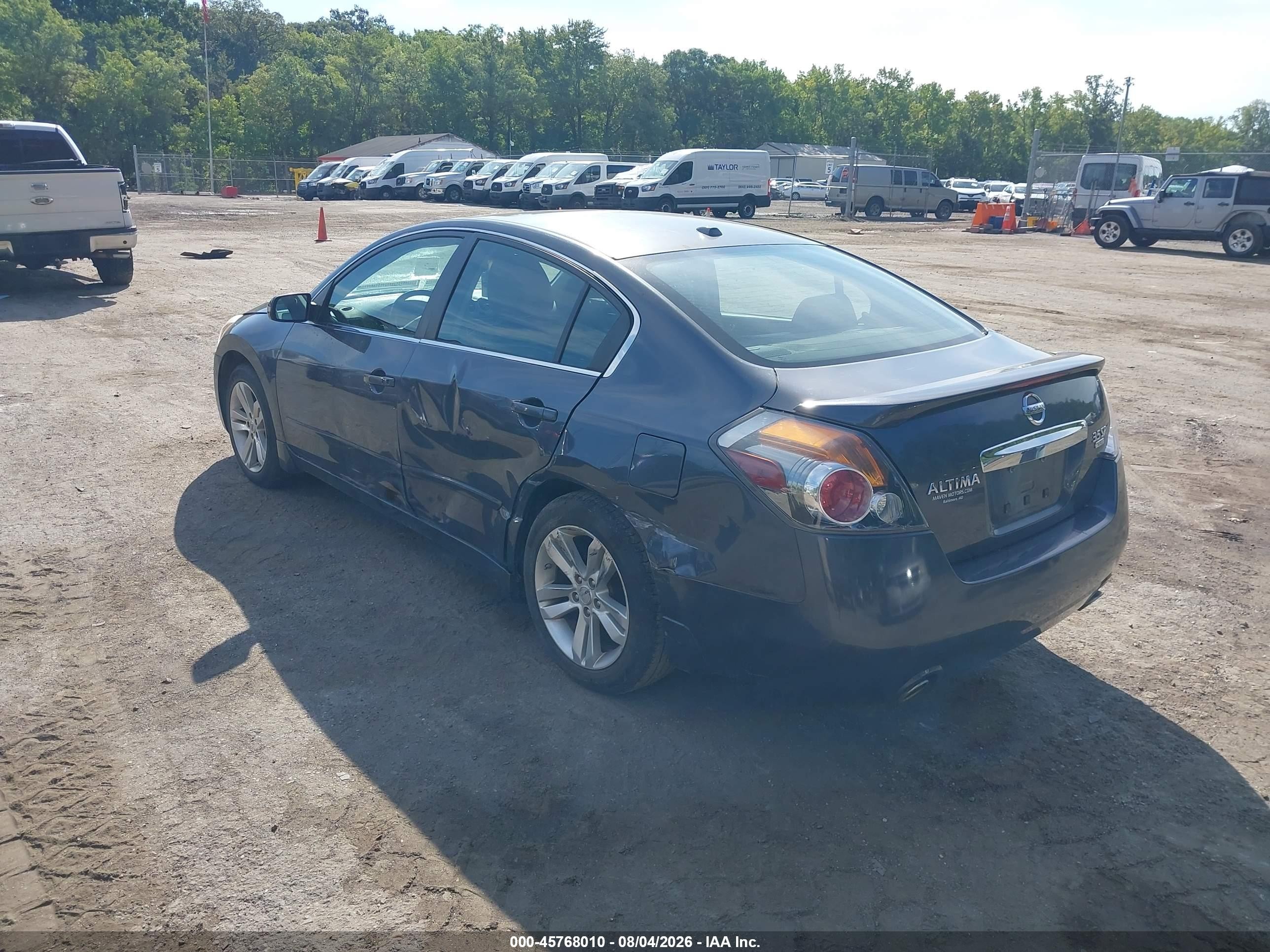 2012 Nissan Altima 3.5 Sr Gray vin: 1N4BL2AP5CC165557