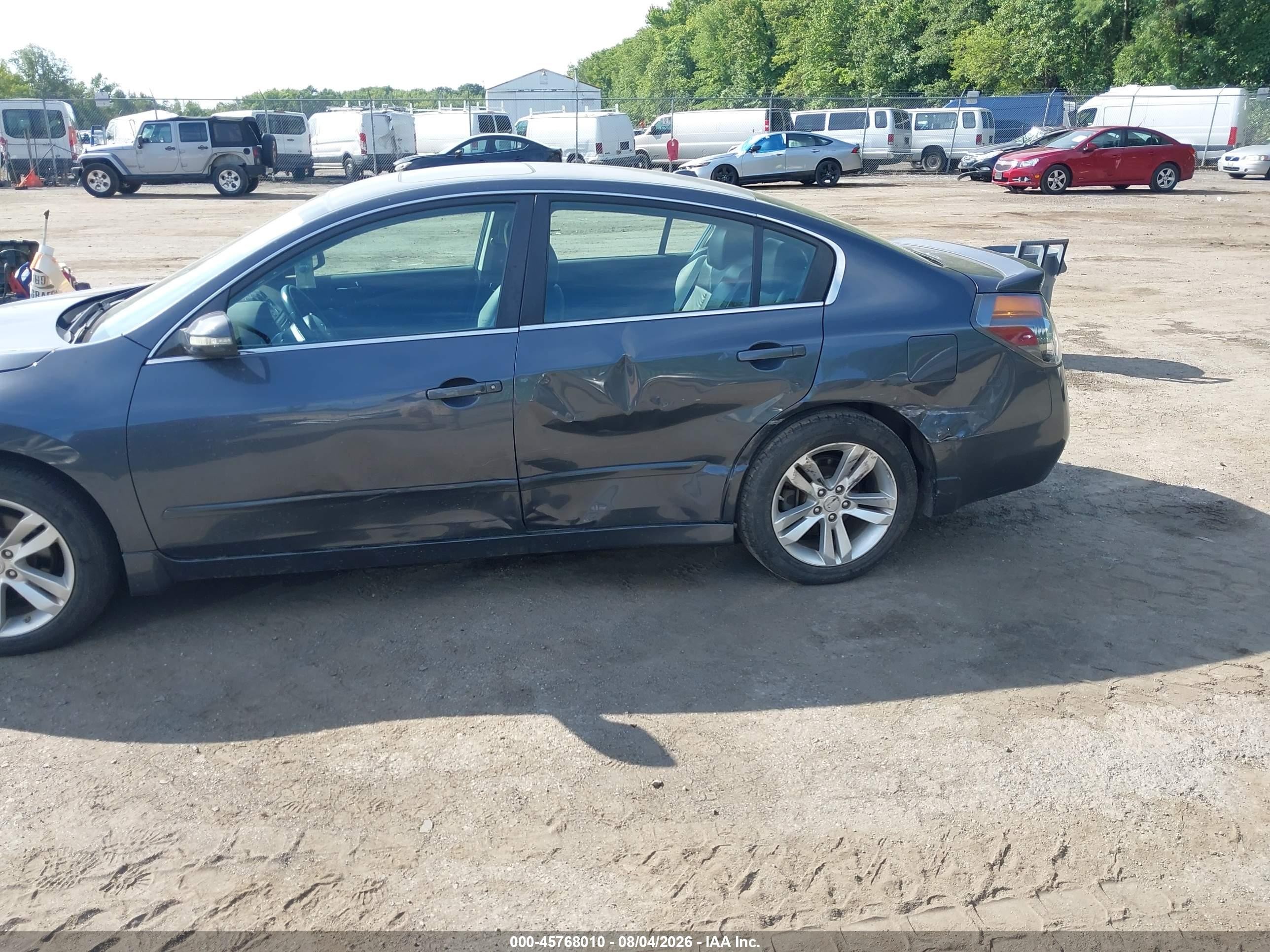 2012 Nissan Altima 3.5 Sr Gray vin: 1N4BL2AP5CC165557