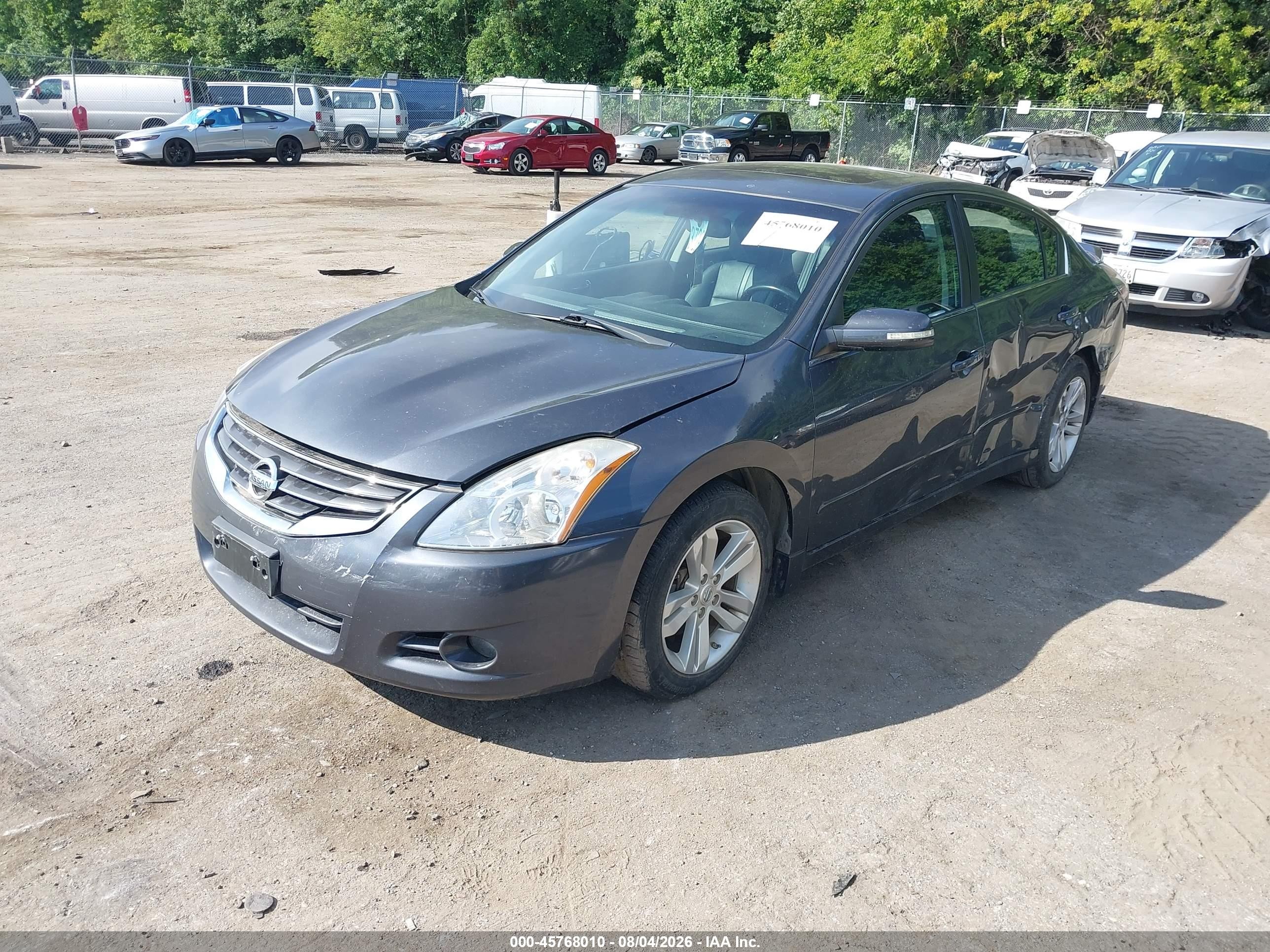 2012 Nissan Altima 3.5 Sr Gray vin: 1N4BL2AP5CC165557