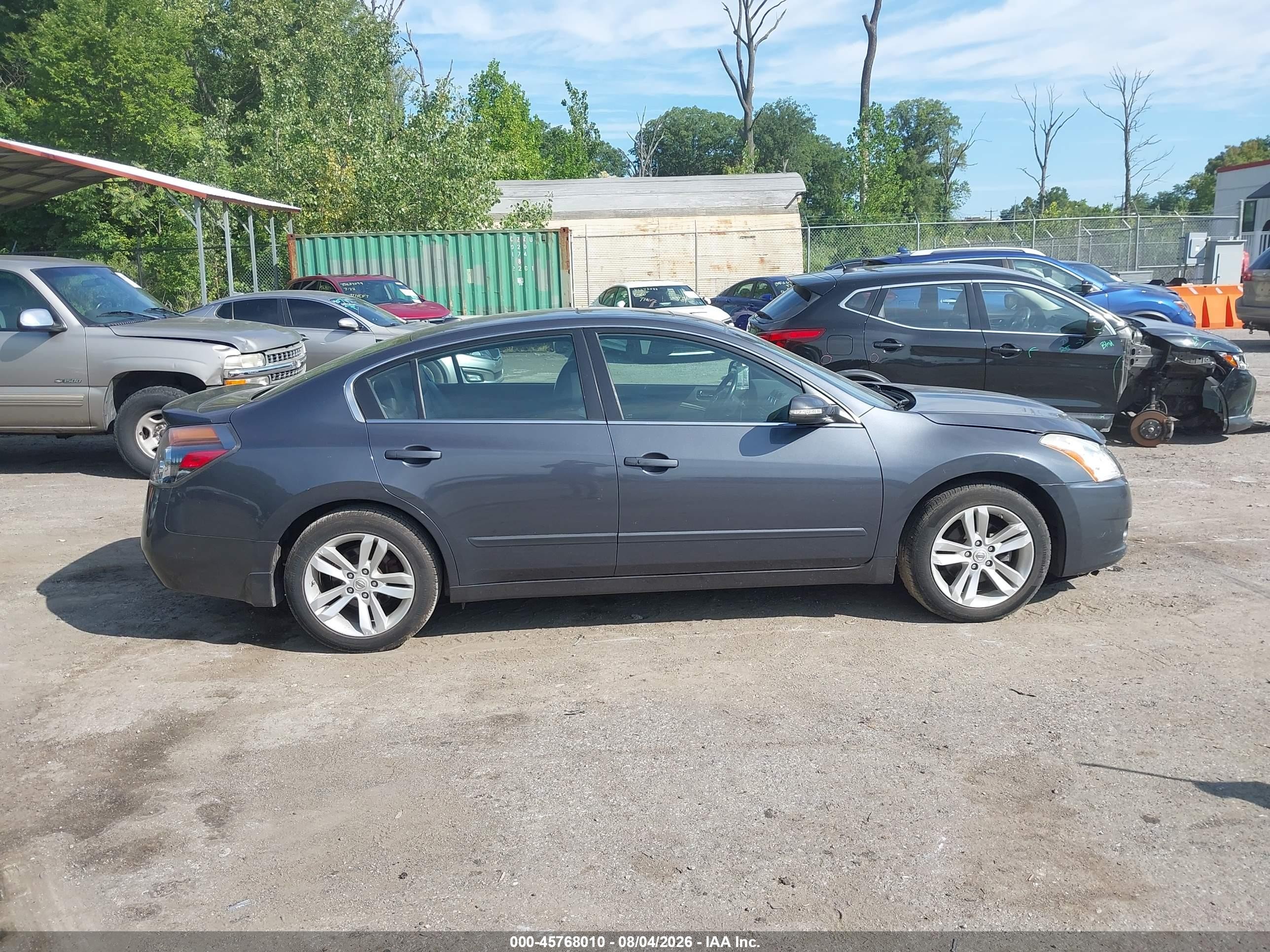 2012 Nissan Altima 3.5 Sr Gray vin: 1N4BL2AP5CC165557