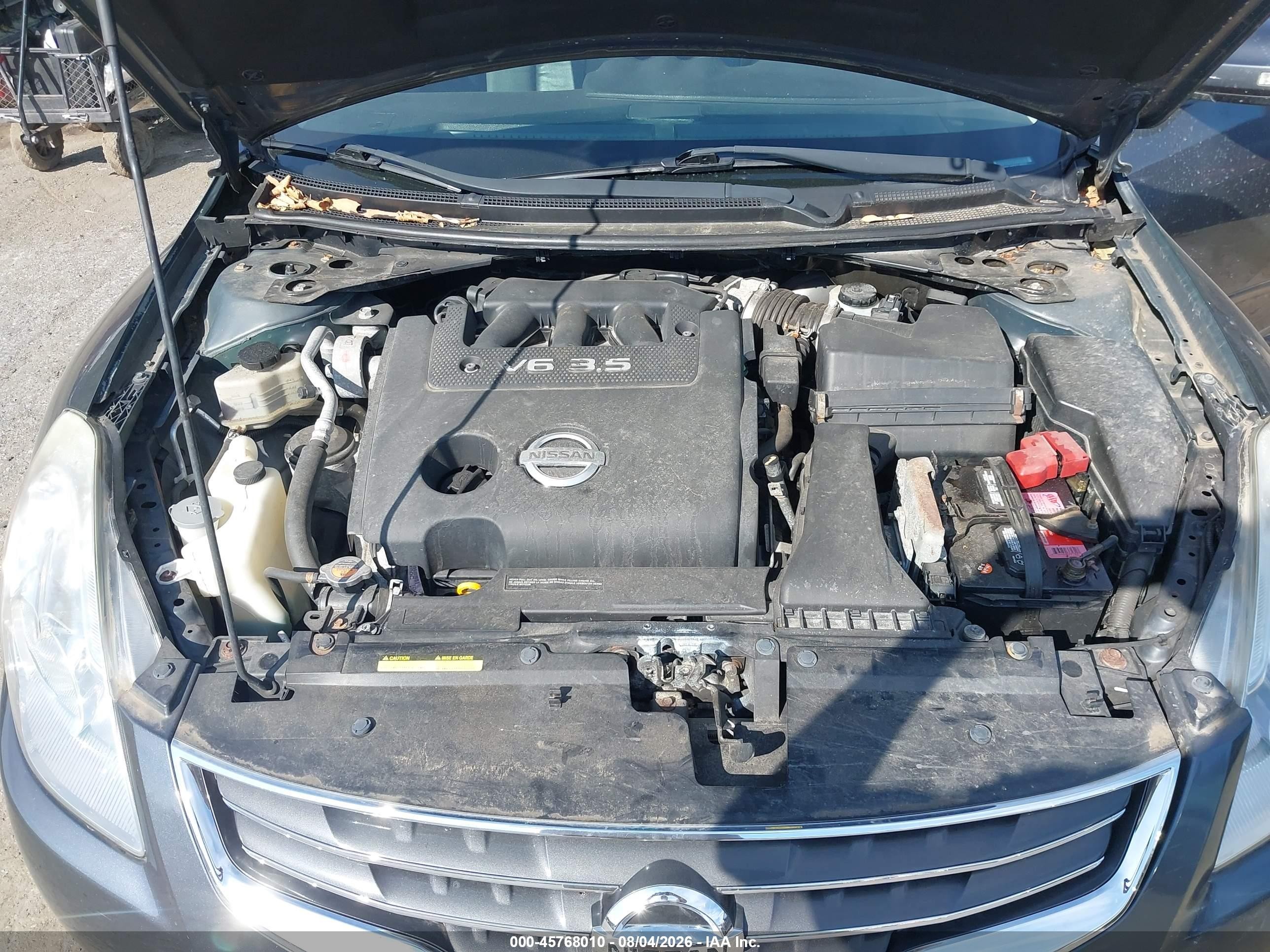 2012 Nissan Altima 3.5 Sr Gray vin: 1N4BL2AP5CC165557