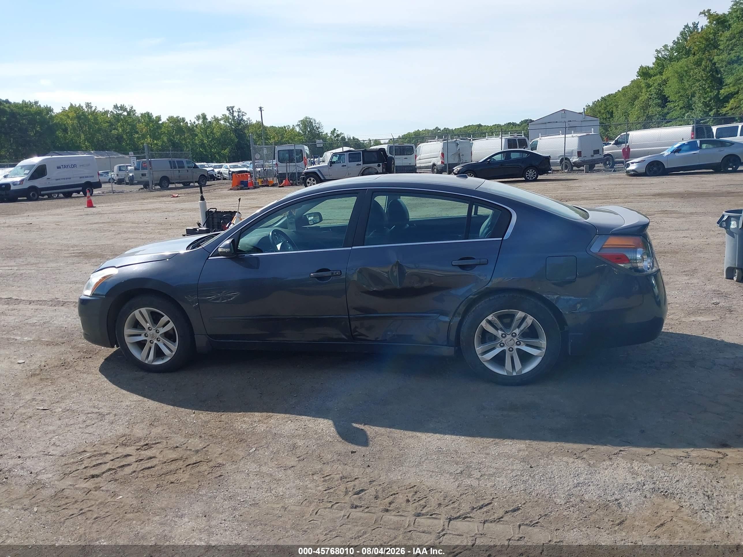 2012 Nissan Altima 3.5 Sr Gray vin: 1N4BL2AP5CC165557