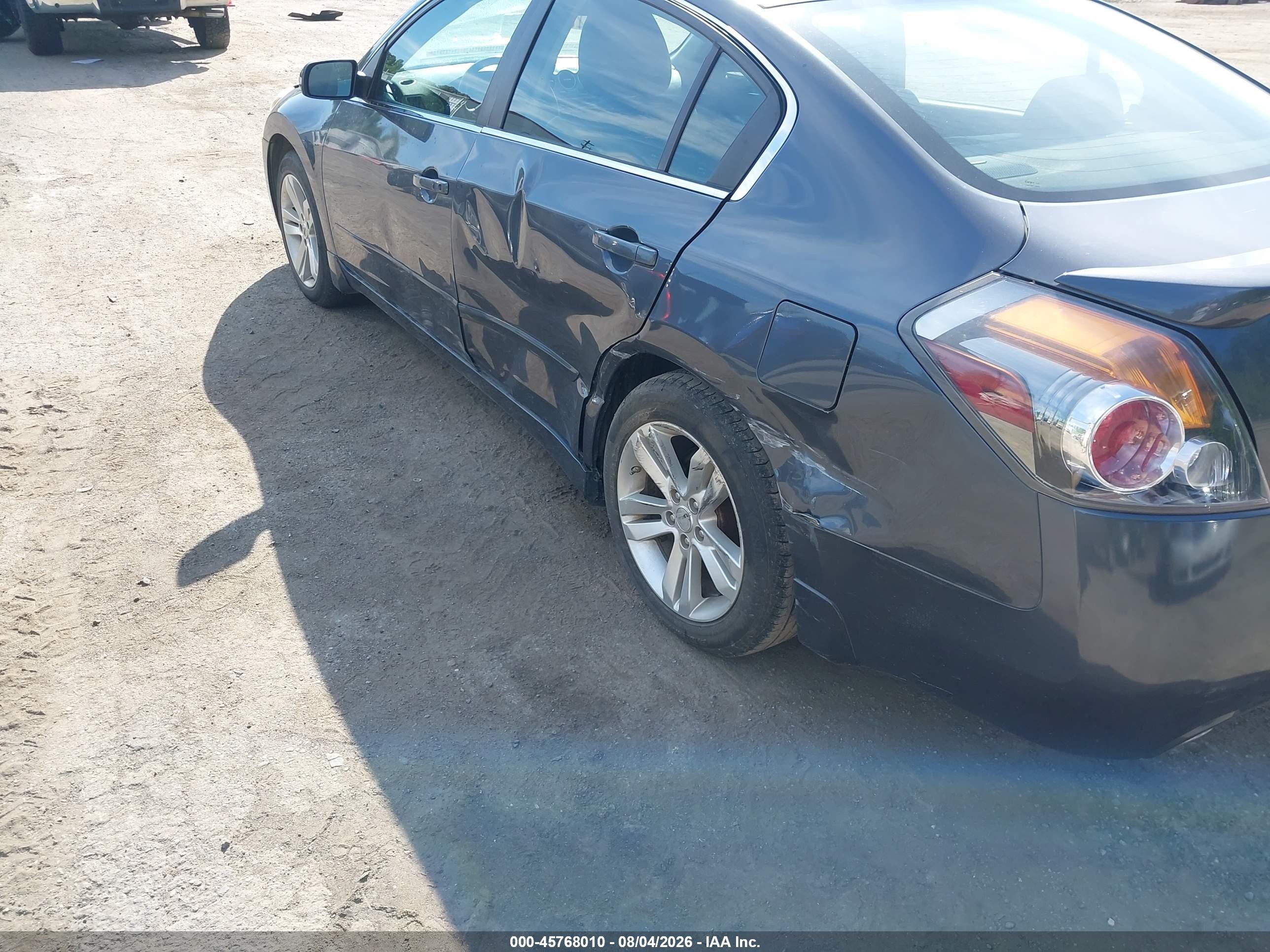 2012 Nissan Altima 3.5 Sr Gray vin: 1N4BL2AP5CC165557