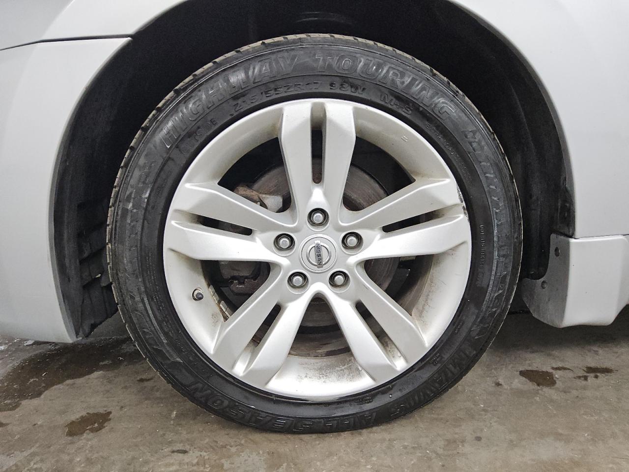 2012 Nissan Altima Sr Серебряный vin: 1N4BL2AP5CC174078 Damage: Left Front Wheel, Curb Rash, > 12 Inches