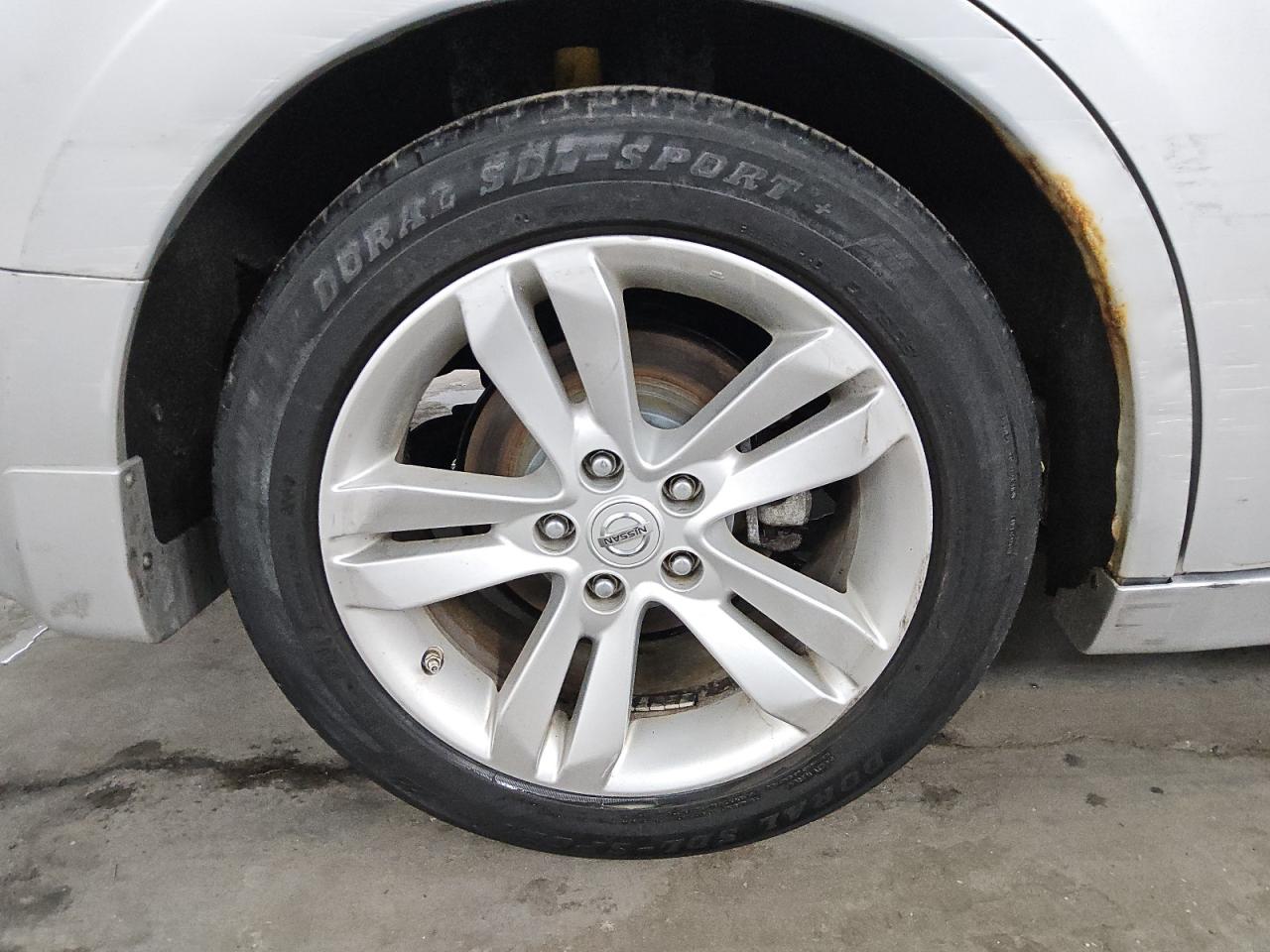 2012 Nissan Altima Sr Серебряный vin: 1N4BL2AP5CC174078 Damage: Right Rear Wheel, Curb Rash, > 12 Inches