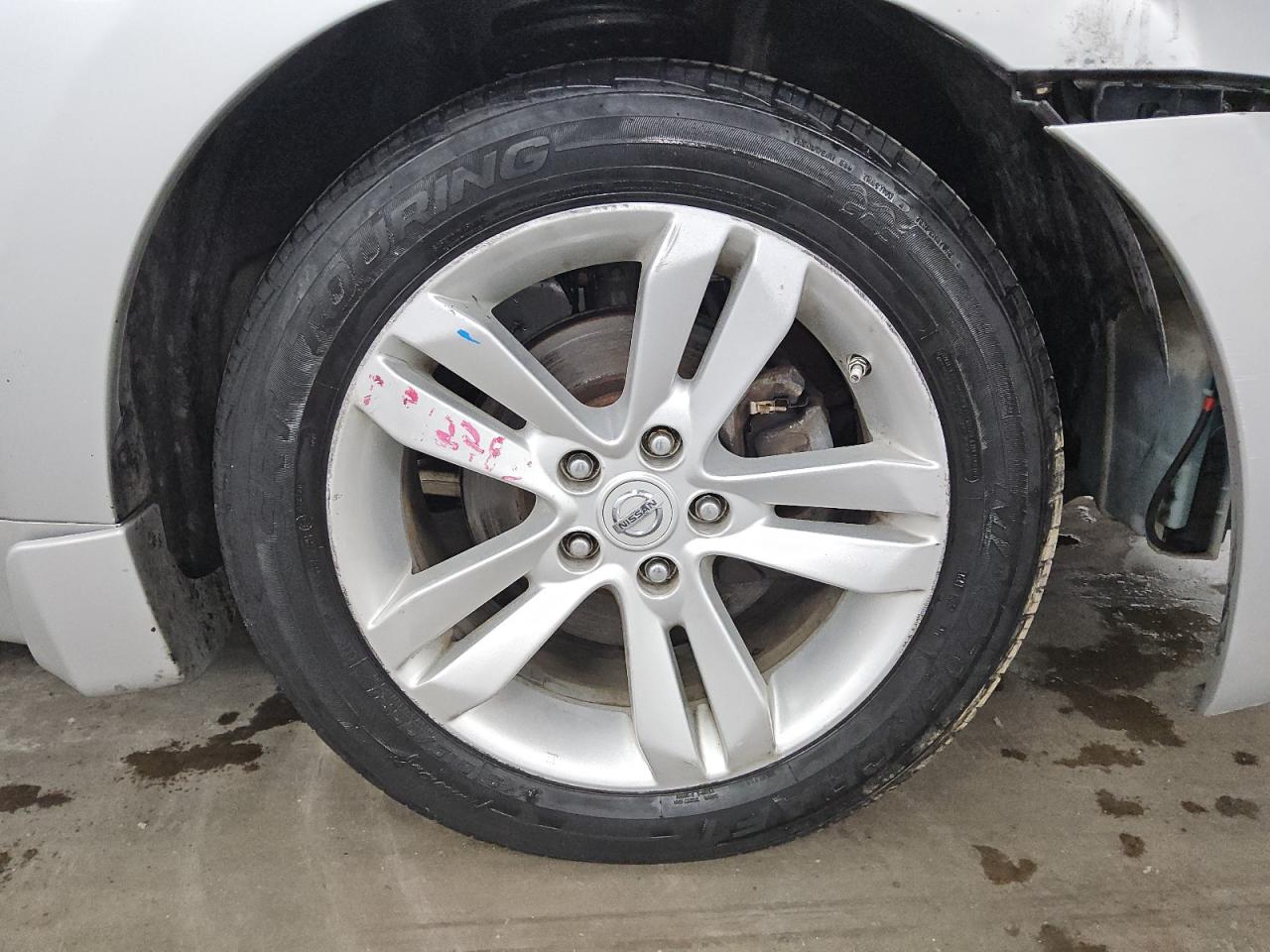 2012 Nissan Altima Sr Серебряный vin: 1N4BL2AP5CC174078 Damage: Right Front Wheel, Curb Rash, > 12 Inches