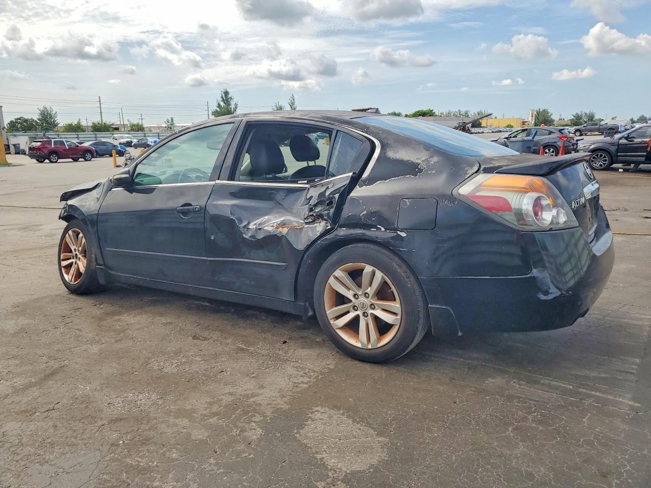 2012 Nissan Altima Sr Black vin: 1N4BL2AP5CC183069